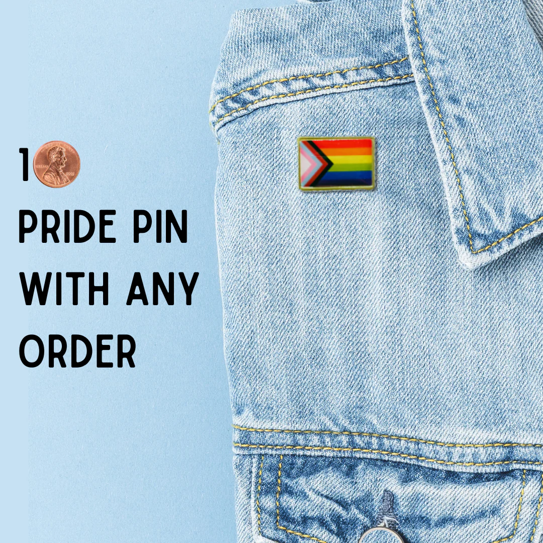 1 Cent with Any Order: LGBTQ Progress Pride Flag Pin โค๏ธ๐งก๐๐๐๐ - Image 21