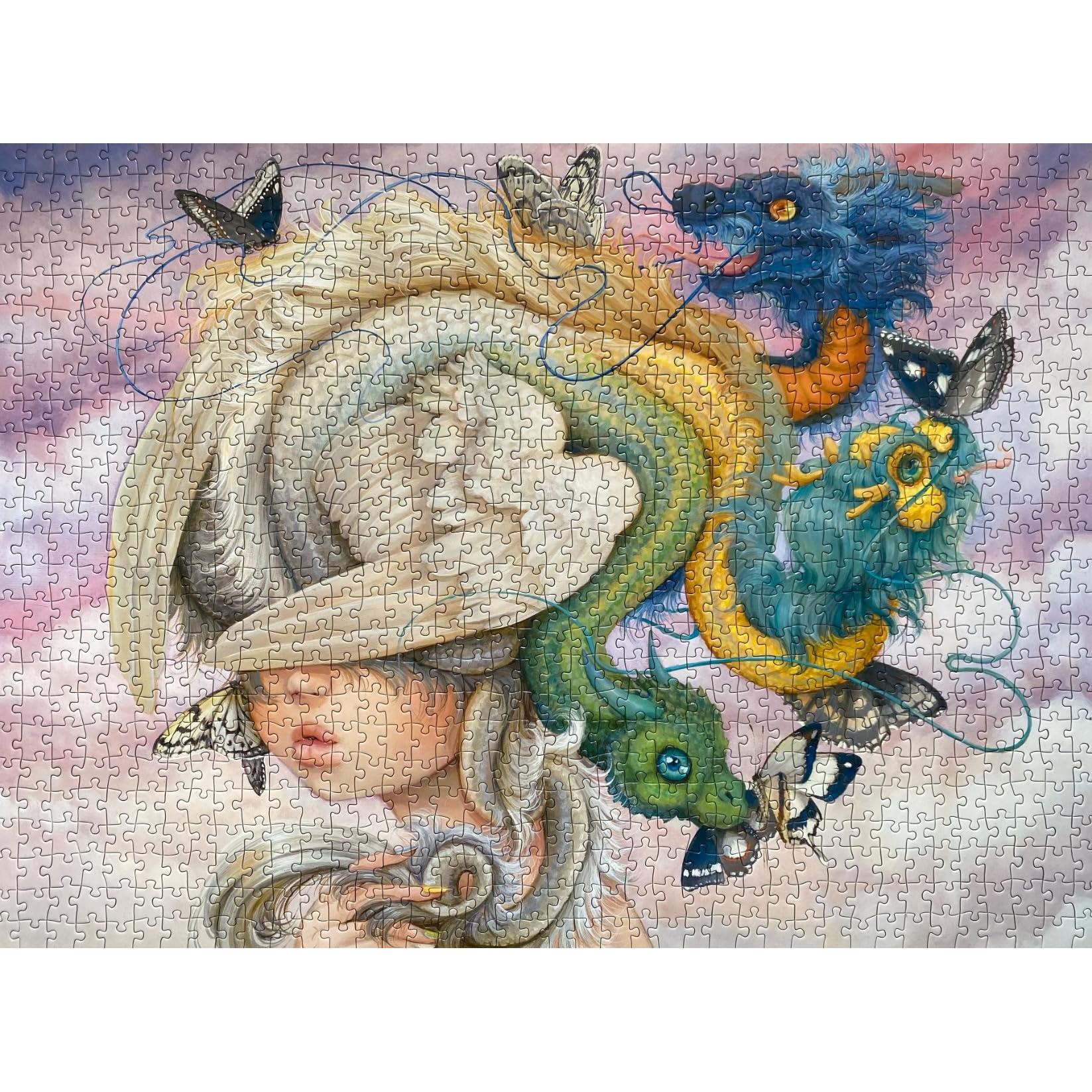 Hydie: A Pop Surrealism 1,000-Piece Jigsaw Puzzle | Art Puzzle by Camilla d'Errico - Image 2