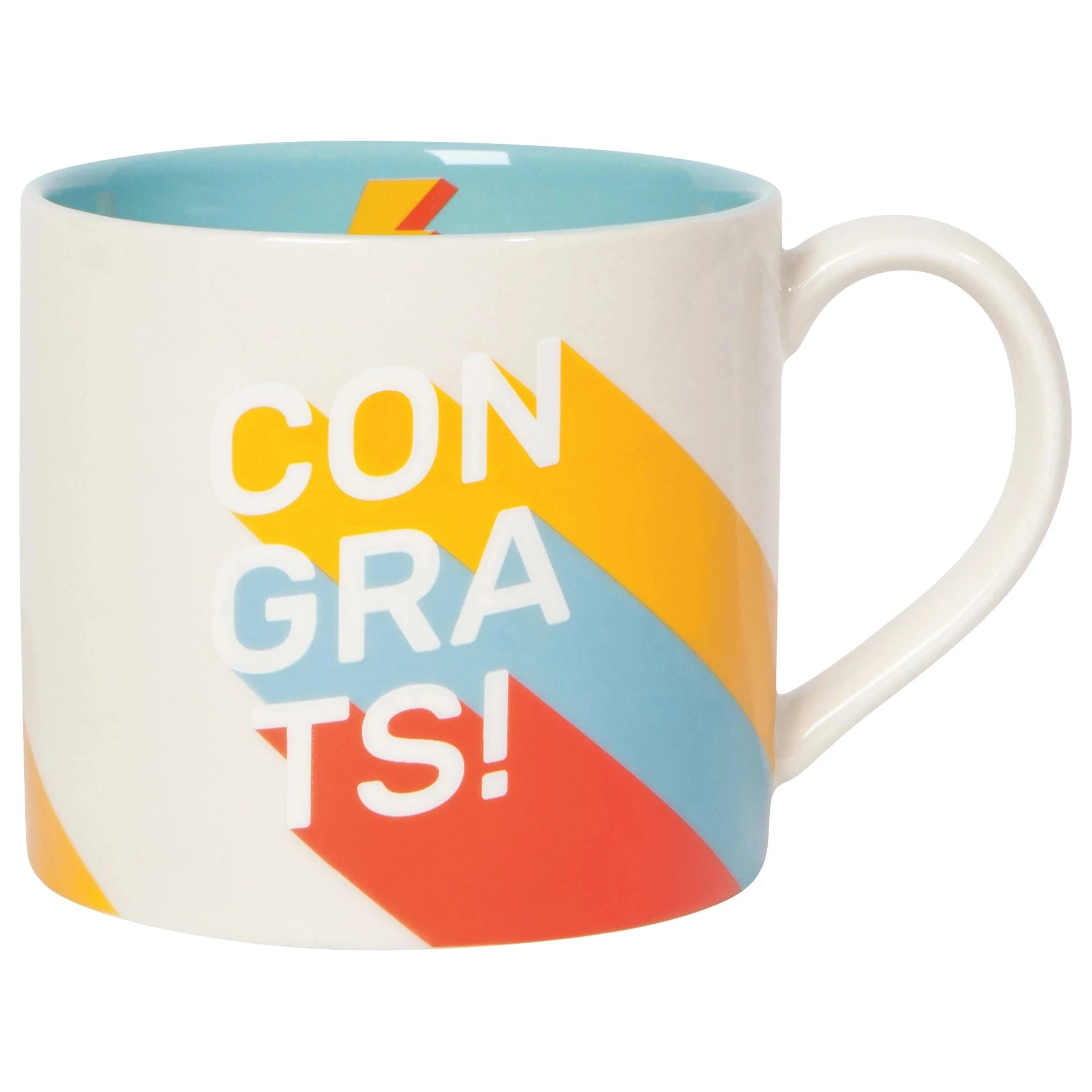 Congrats Mug | Stoneware Coffee Tea Cup | 14 oz - Image 2