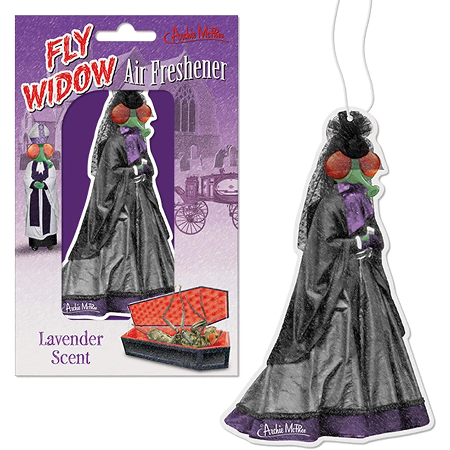 3 Pack Fly Widow Air Freshener in Lavender Scent - Image 3