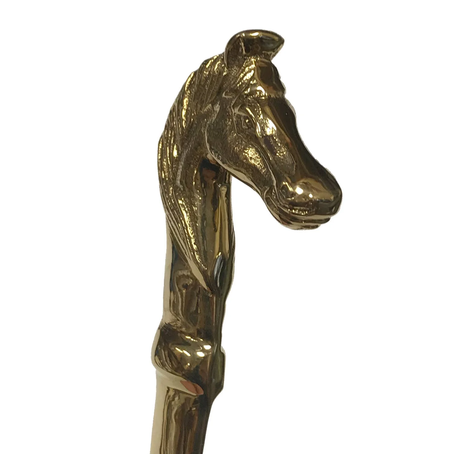 Solid Polished Brass Horse Head Letter Opener Men's Gift | 6-1/4" Knife Mail Envelope Opener Staple Remover - Image 2