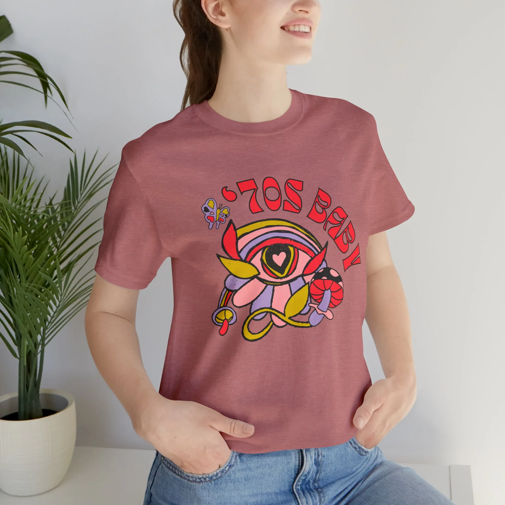 70's Baby Retro Jersey Short Sleeve Tee [Multiple Color Options] - Image 11