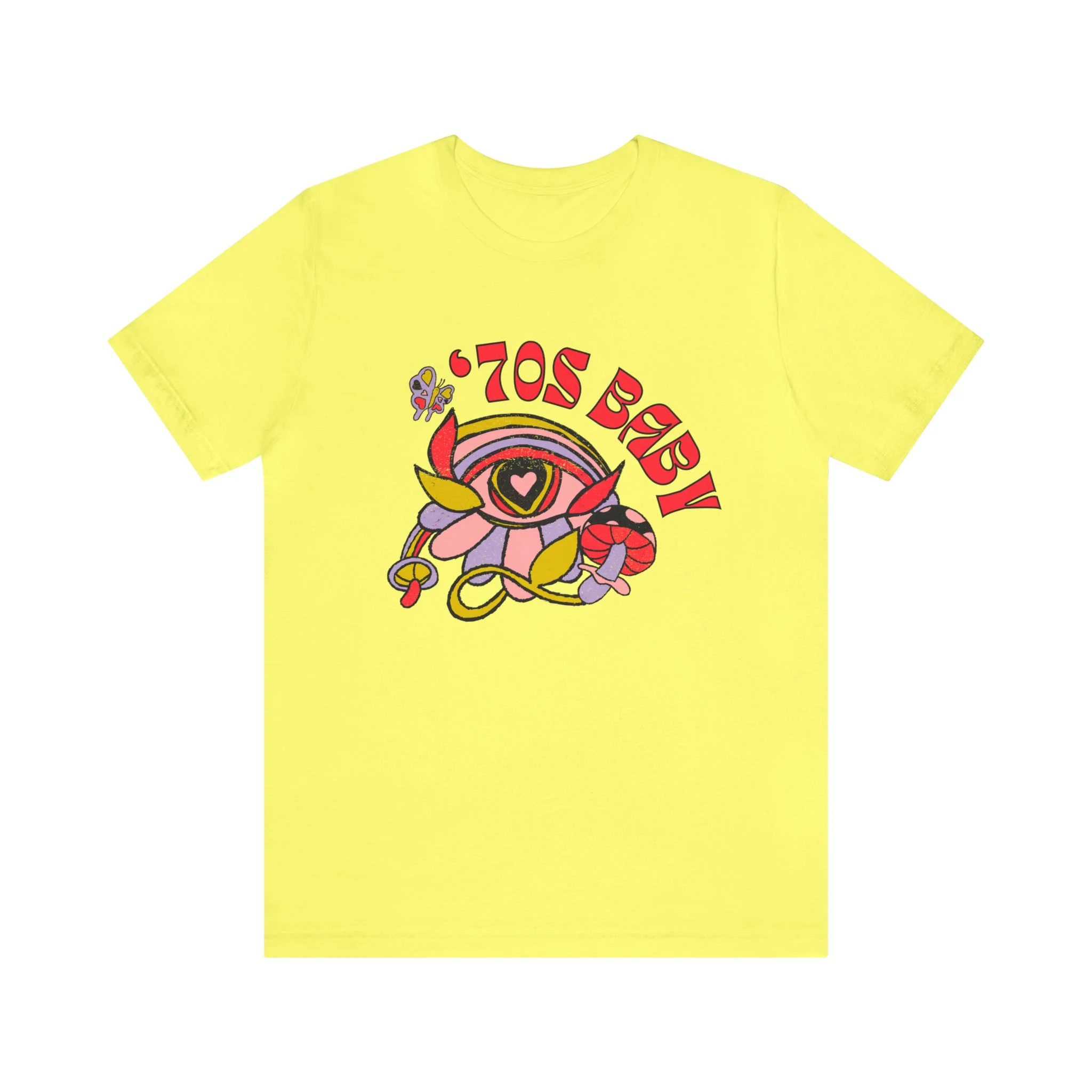 70's Baby Retro Jersey Short Sleeve Tee [Multiple Color Options] - Image 12