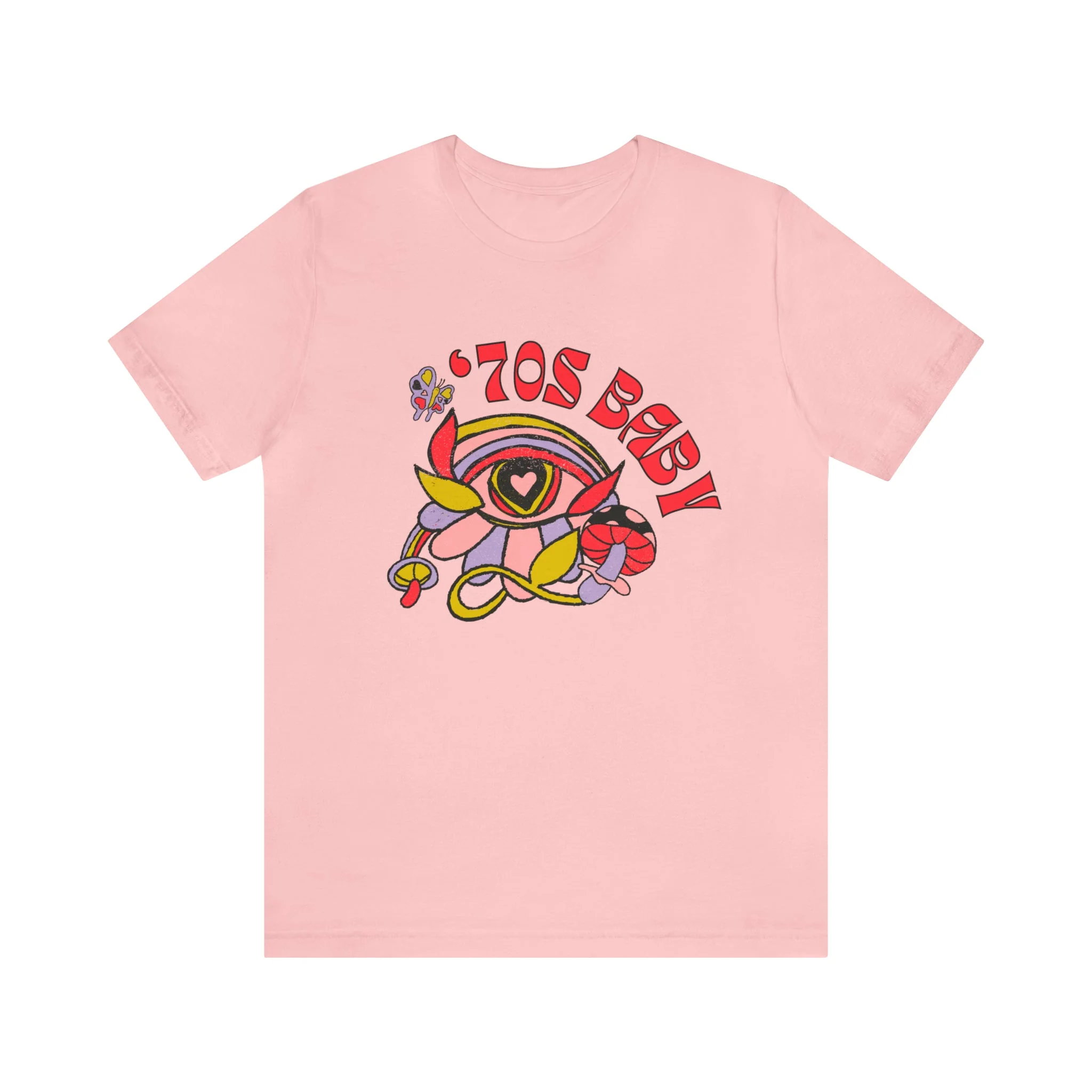 70's Baby Retro Jersey Short Sleeve Tee [Multiple Color Options] - Image 15