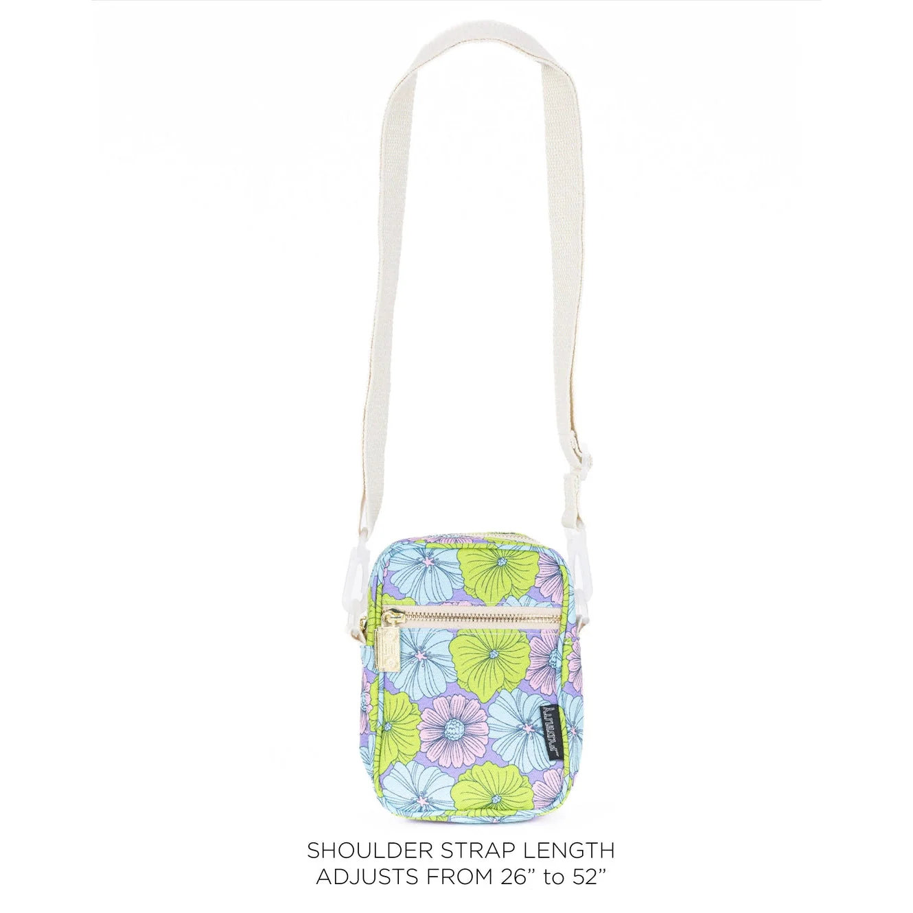 Floral '70s Crossbody Mini Brick Bag | Made of 100% Recycled Bottles - Image 4