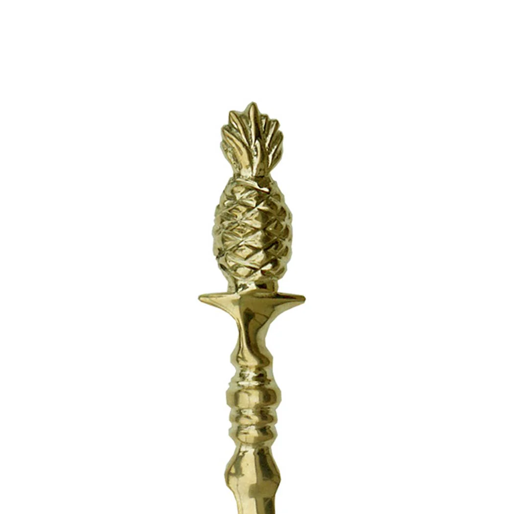 Solid Brass Pineapple Letter Opener | 8-1/4" Knife Mail Envelope Opener Staple Remover - Image 2