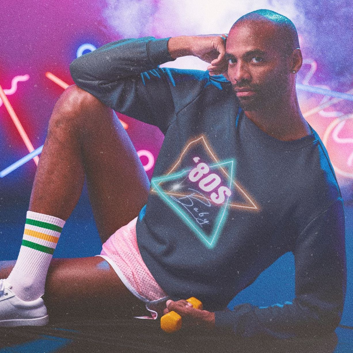 80's Baby Retro Unisex Heavy Blend™ Crewneck Sweatshirt - Image 10