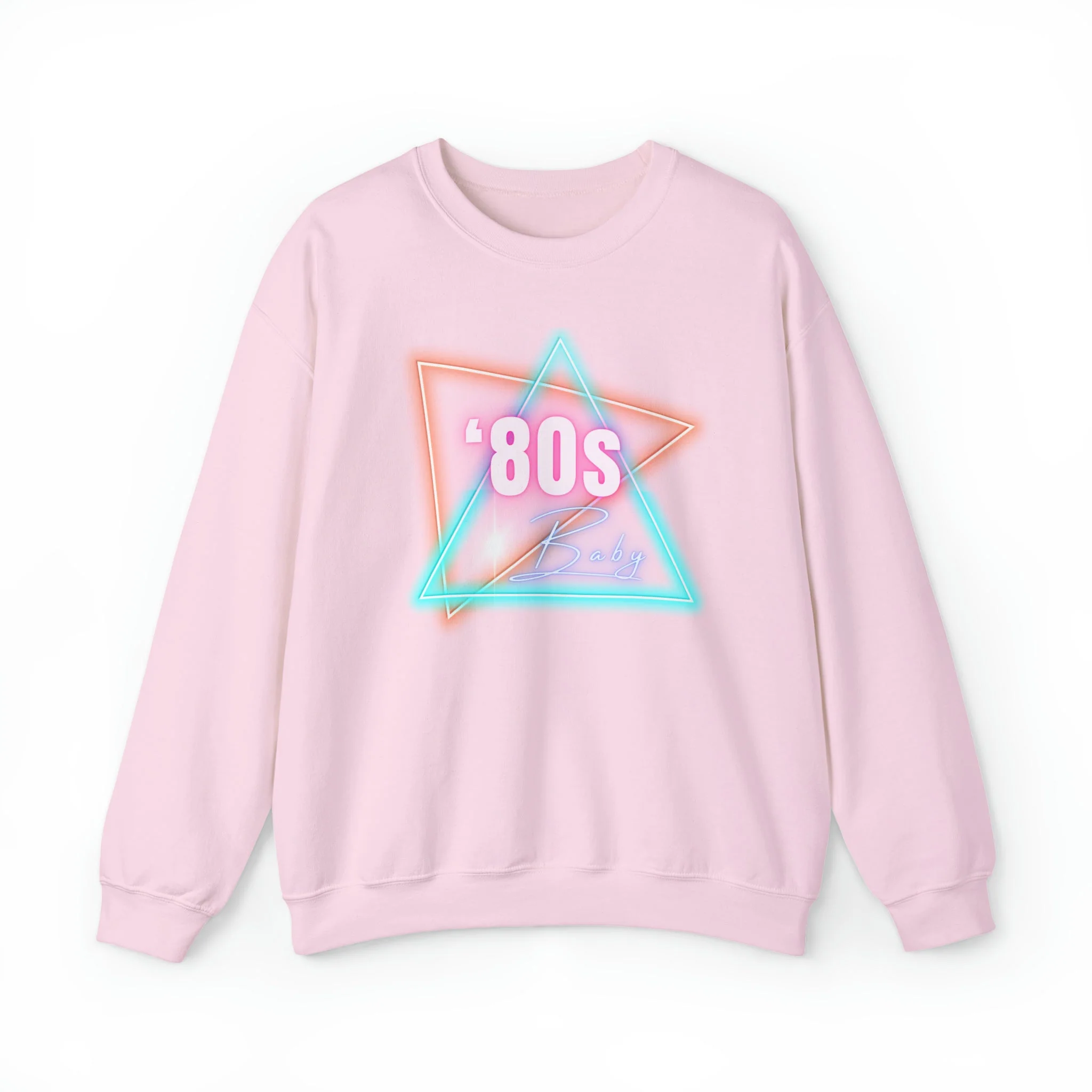 80's Baby Retro Unisex Heavy Blend™ Crewneck Sweatshirt - Image 6