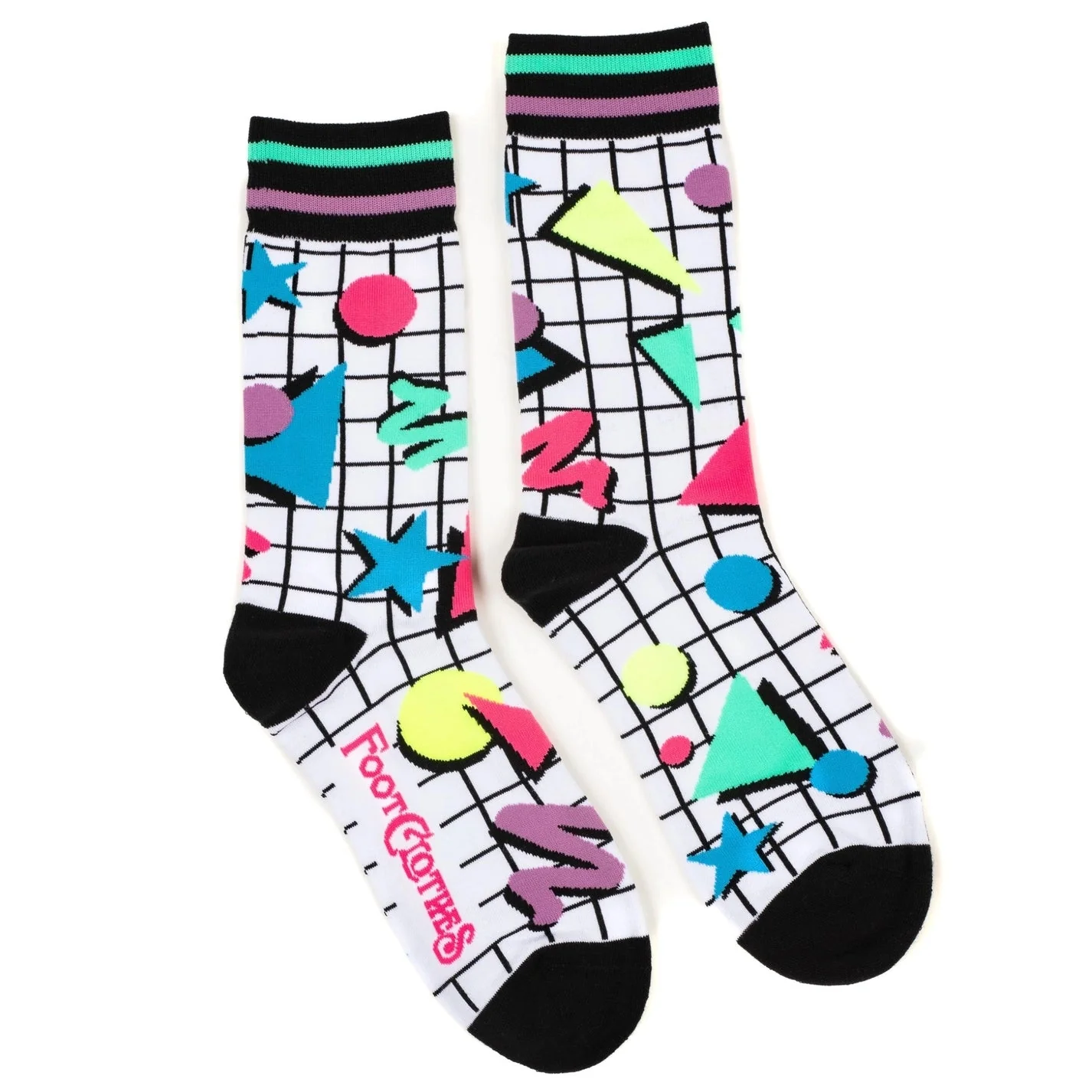 Totally 80s Tubular Crew Socks - Image 2