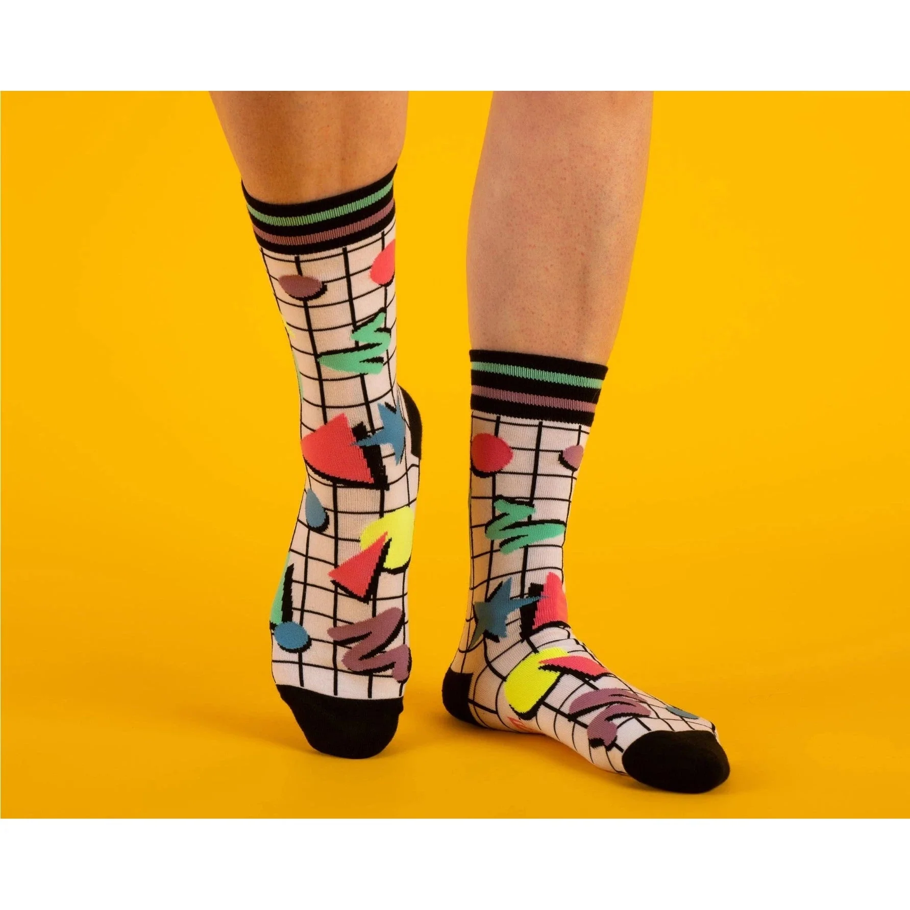 Totally 80s Tubular Crew Socks - Image 4
