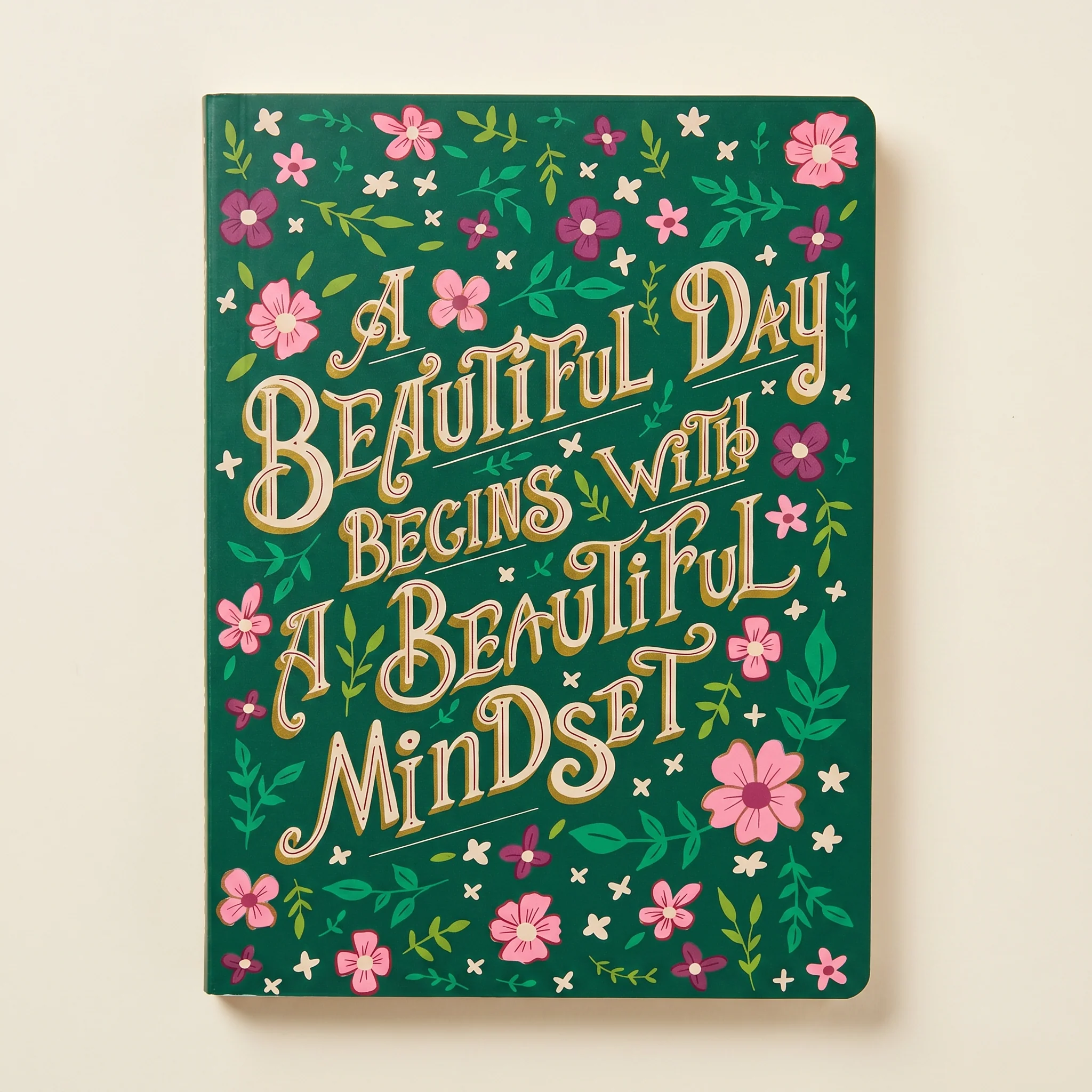 A Beautiful Day Begins With A Beautiful Mind Double-Sided Journal | 160 lined pages - Image 2