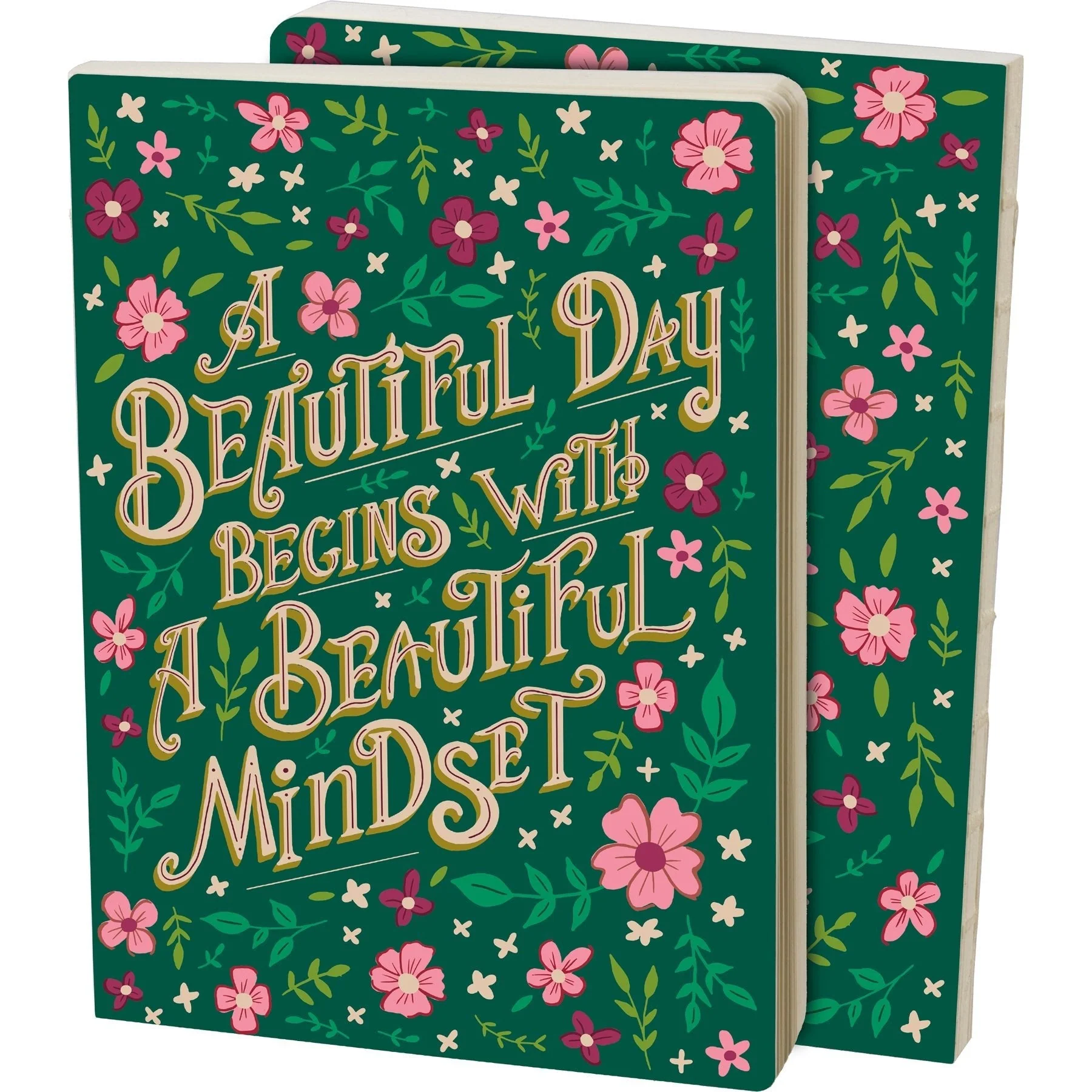 A Beautiful Day Begins With A Beautiful Mind Double-Sided Journal | 160 lined pages - Image 3
