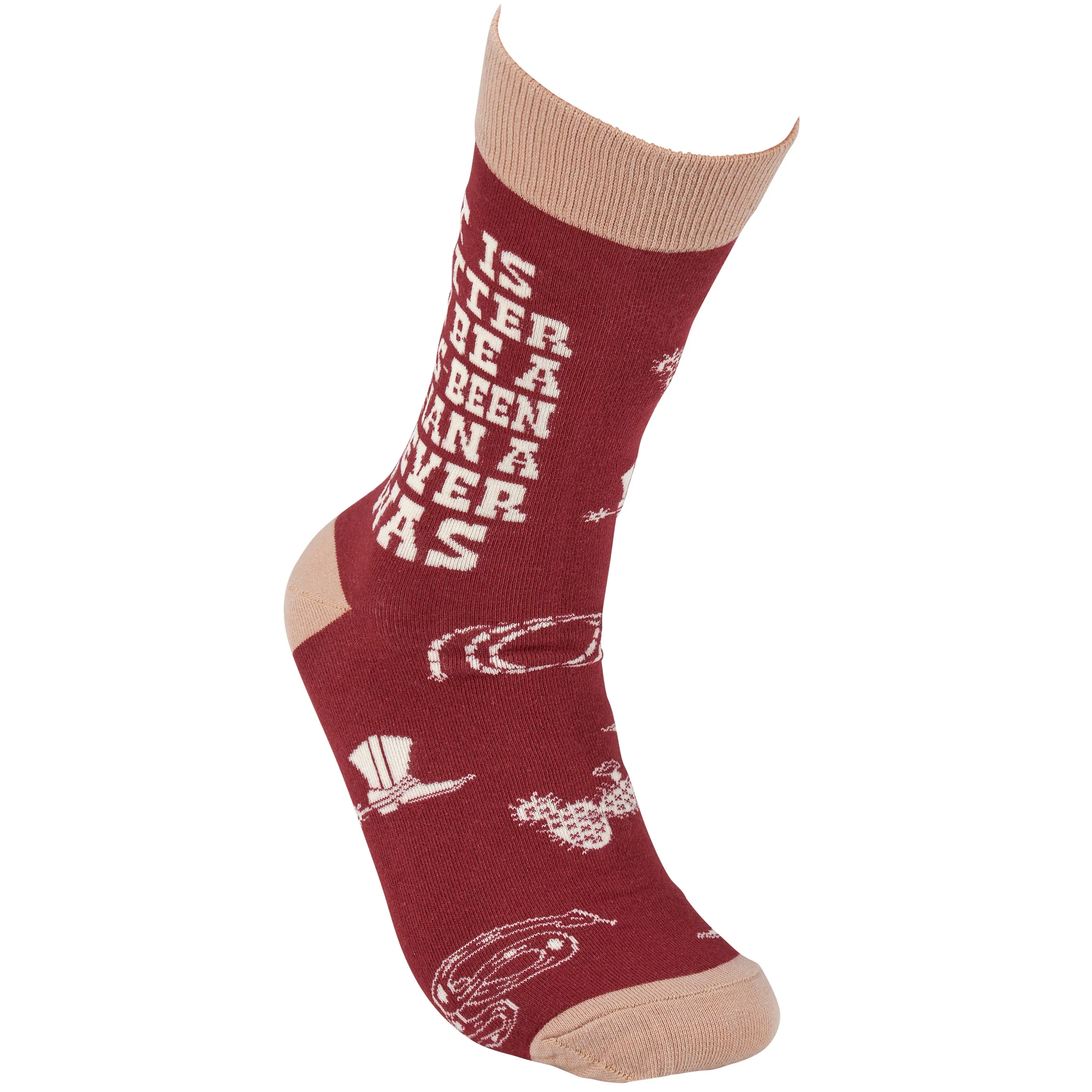 It Is Better To Be A Has-Been Than A Never Was Socks | Western-Themed Socks - Image 4