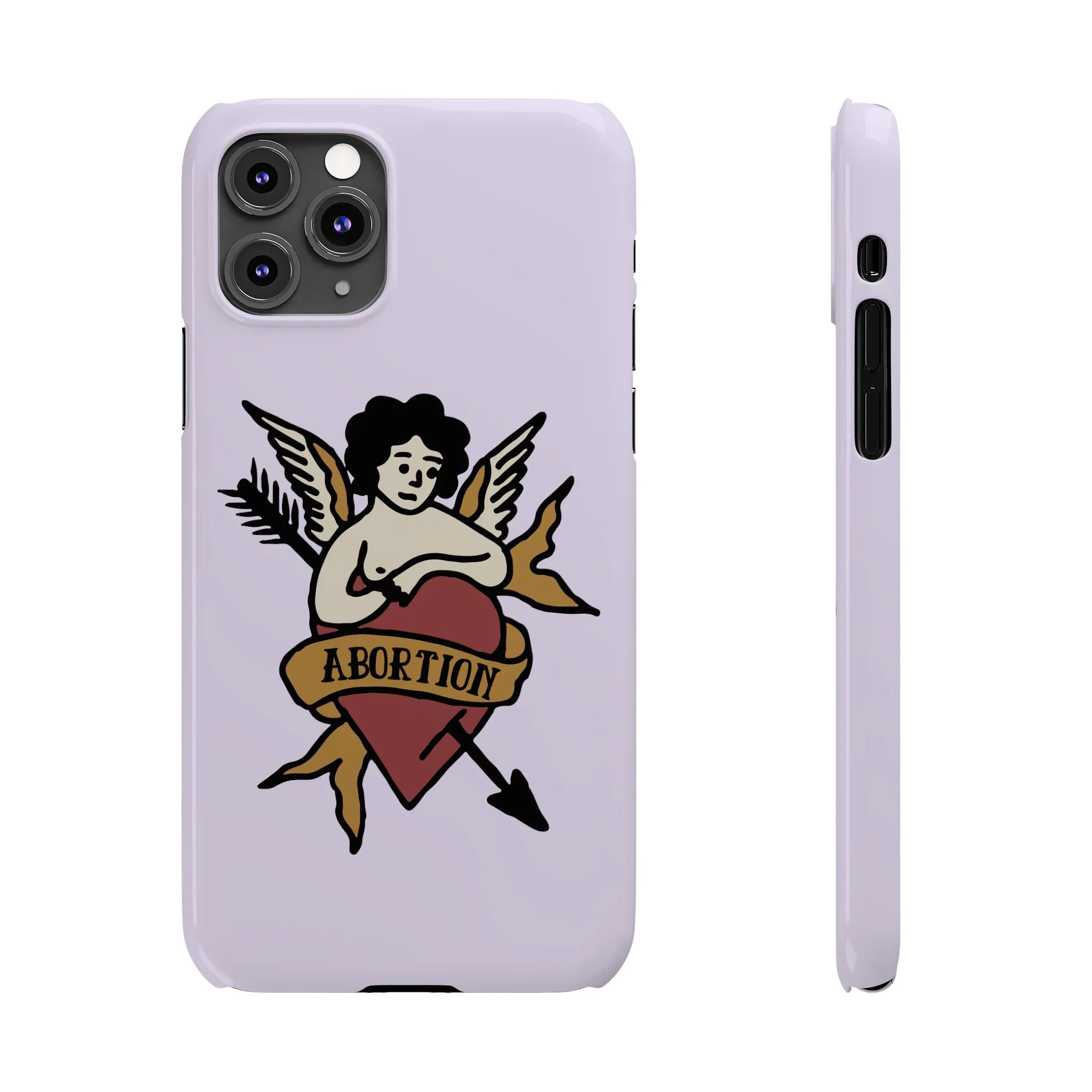 Abortion Vintage Tattoo Art Slim Phone Case - Many iPhone Models Available - Image 12