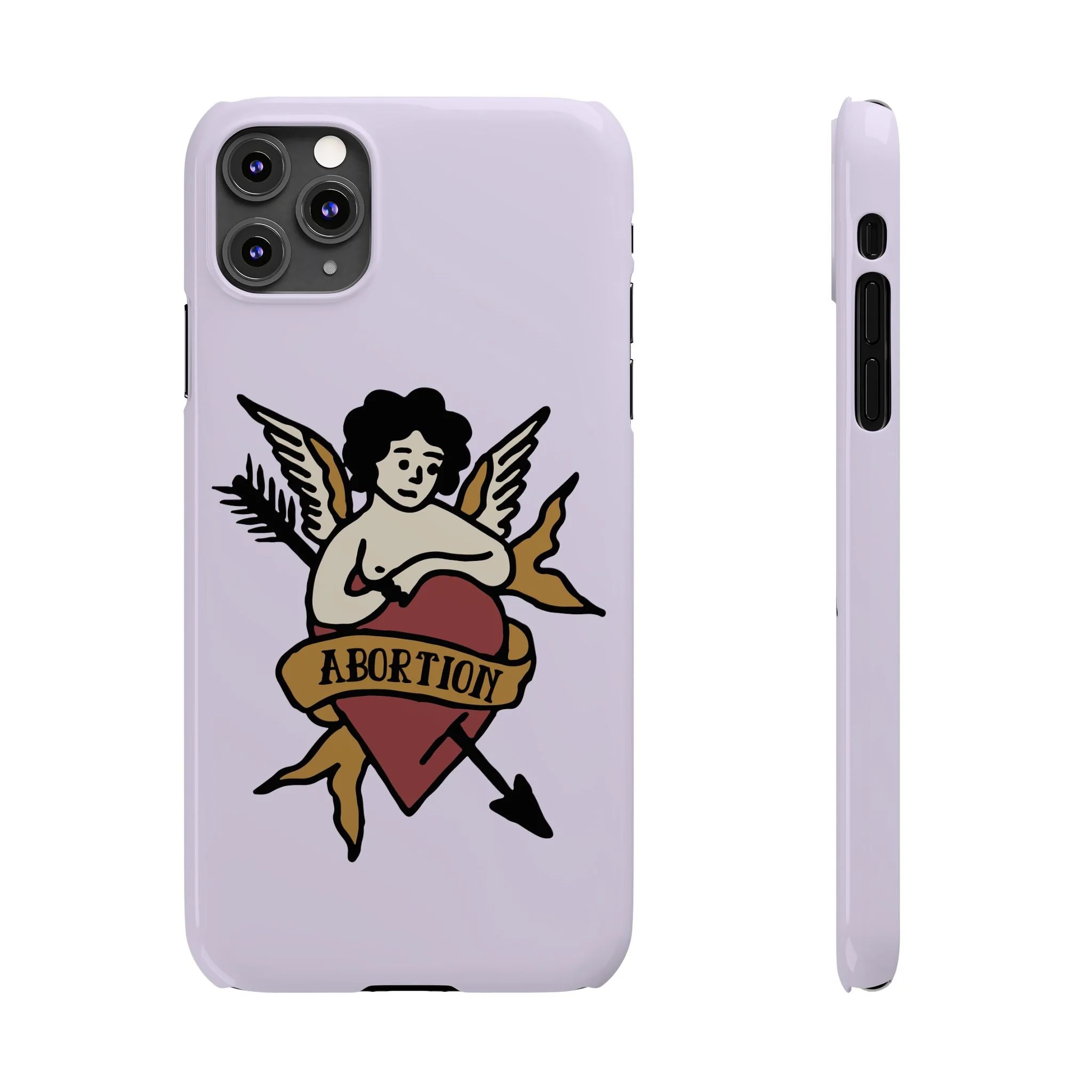 Abortion Vintage Tattoo Art Slim Phone Case - Many iPhone Models Available - Image 13