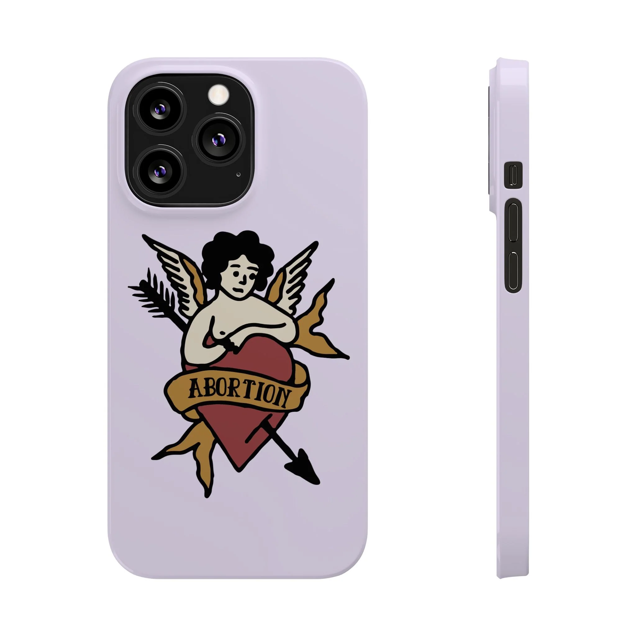Abortion Vintage Tattoo Art Slim Phone Case - Many iPhone Models Available - Image 16