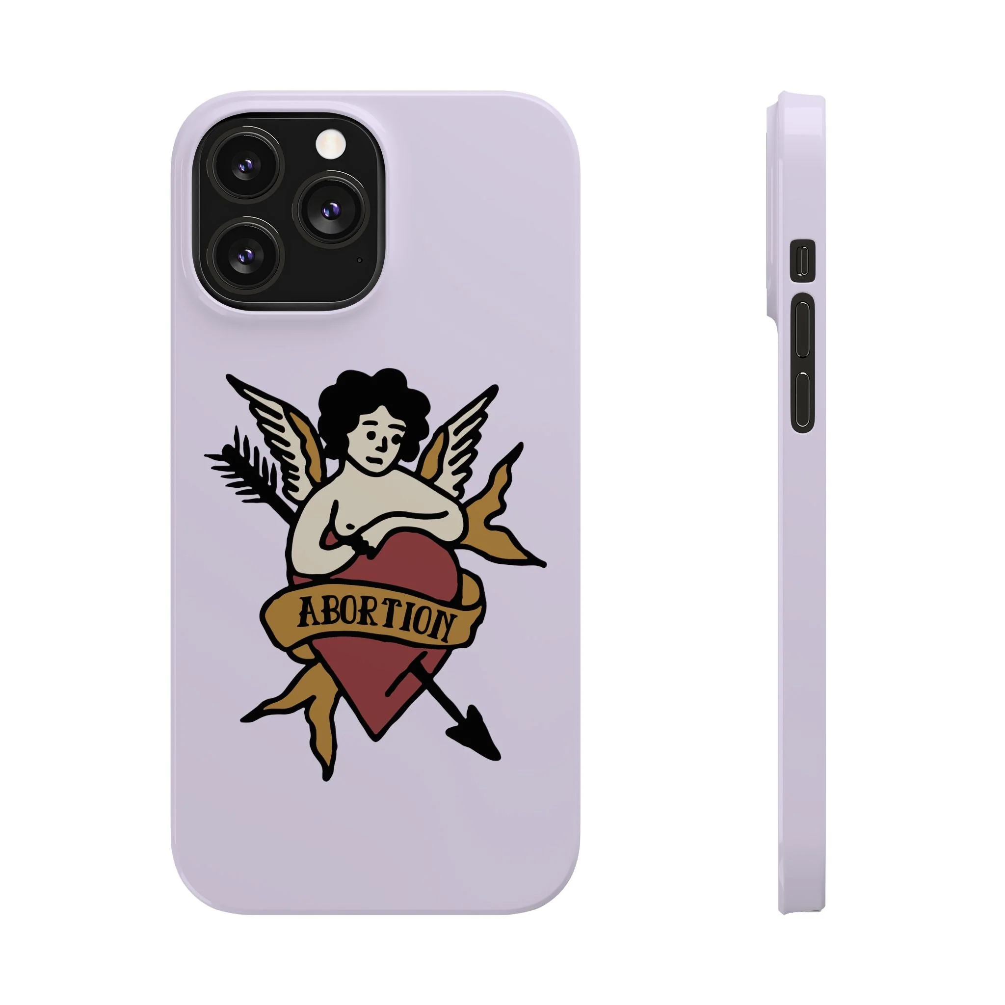 Abortion Vintage Tattoo Art Slim Phone Case - Many iPhone Models Available - Image 17