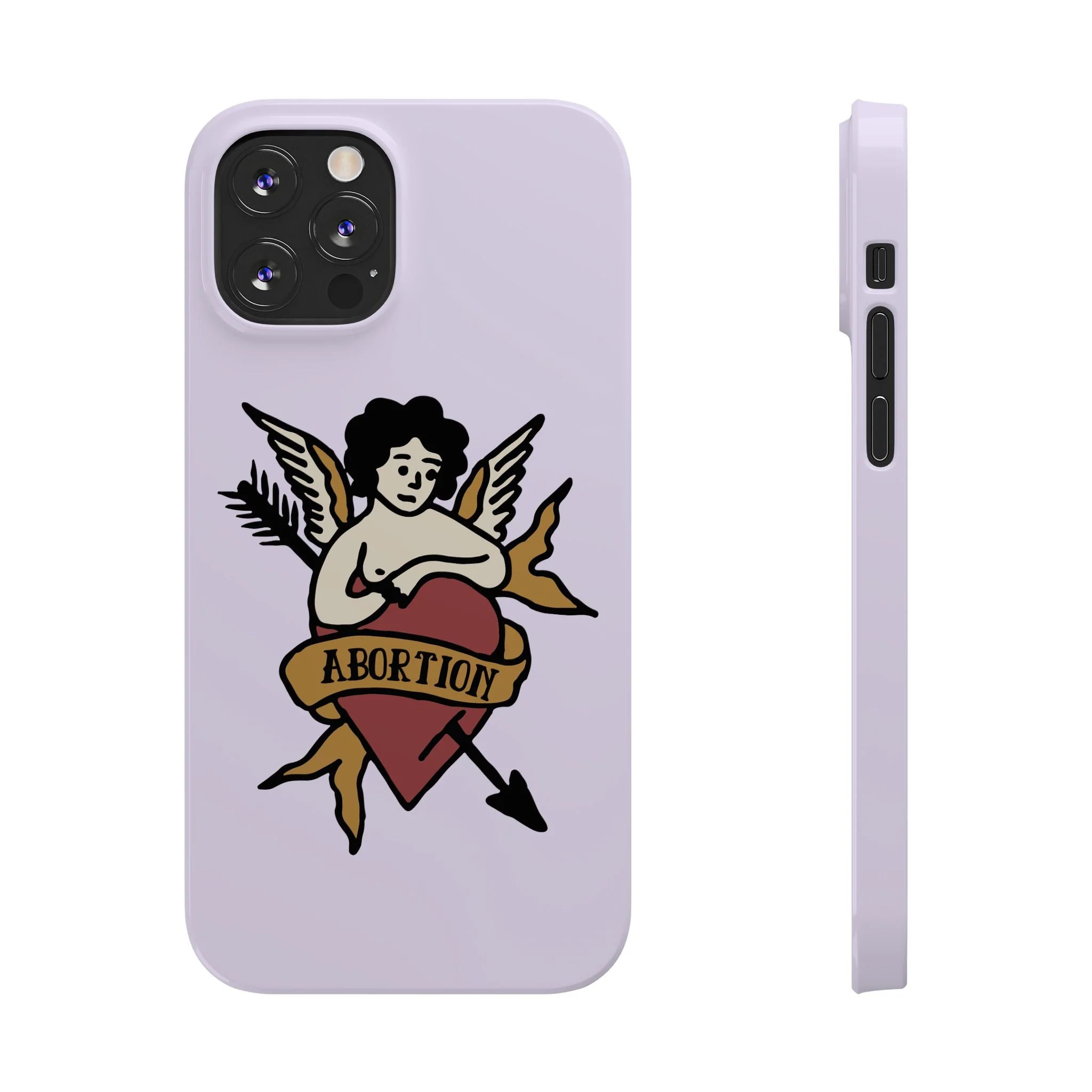 Abortion Vintage Tattoo Art Slim Phone Case - Many iPhone Models Available - Image 18