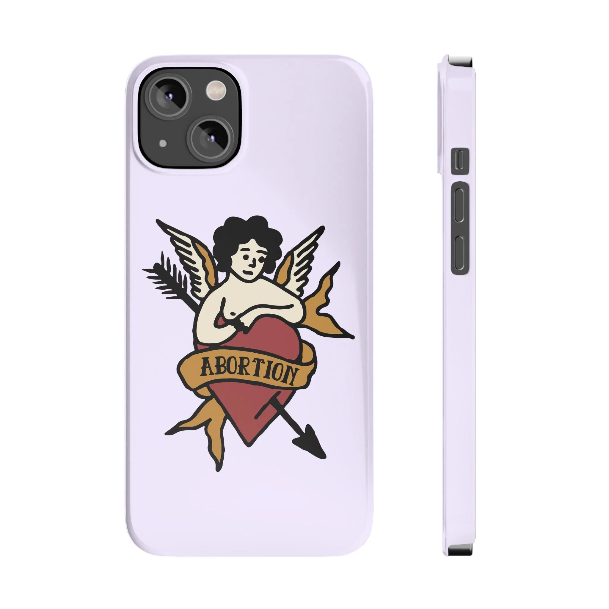 Abortion Vintage Tattoo Art Slim Phone Case - Many iPhone Models Available - Image 21