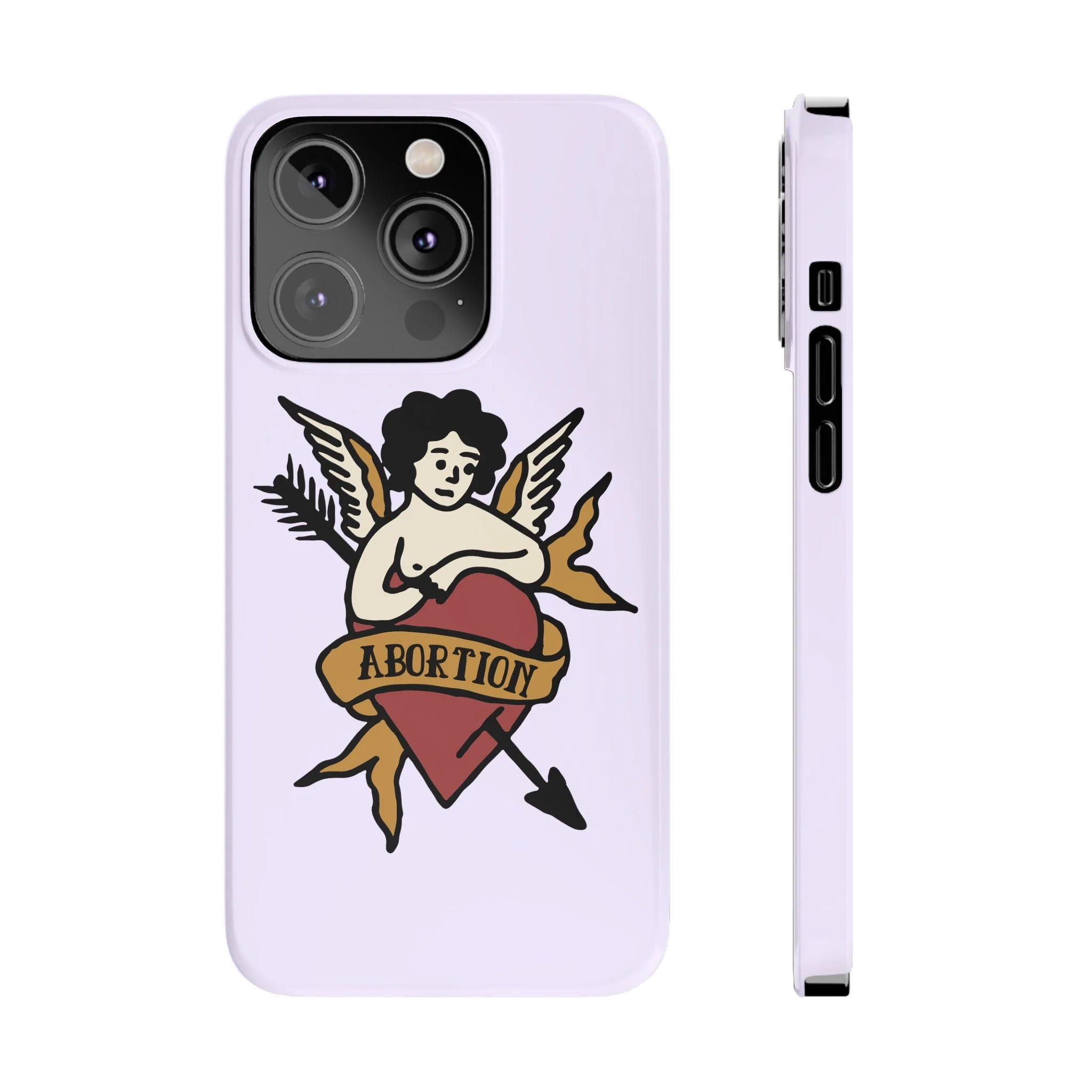 Abortion Vintage Tattoo Art Slim Phone Case - Many iPhone Models Available - Image 22