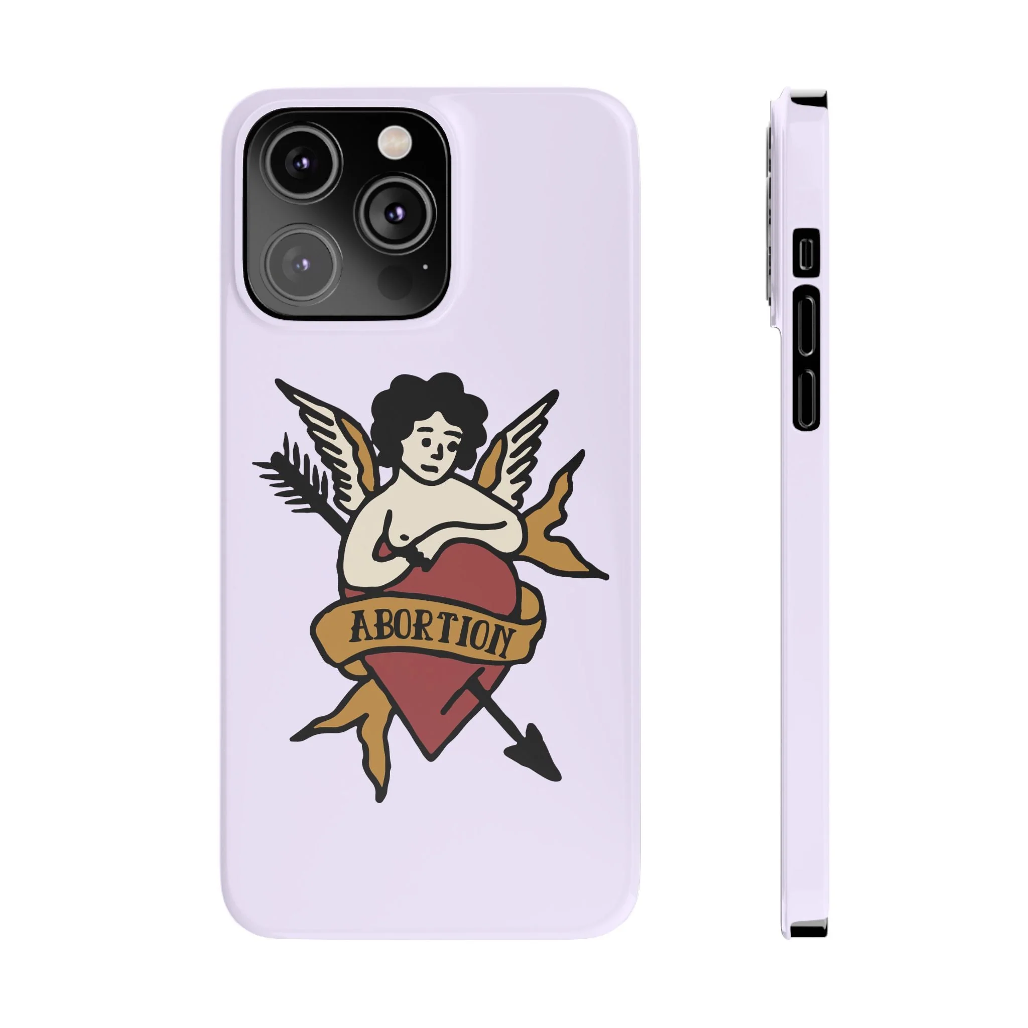 Abortion Vintage Tattoo Art Slim Phone Case - Many iPhone Models Available - Image 23