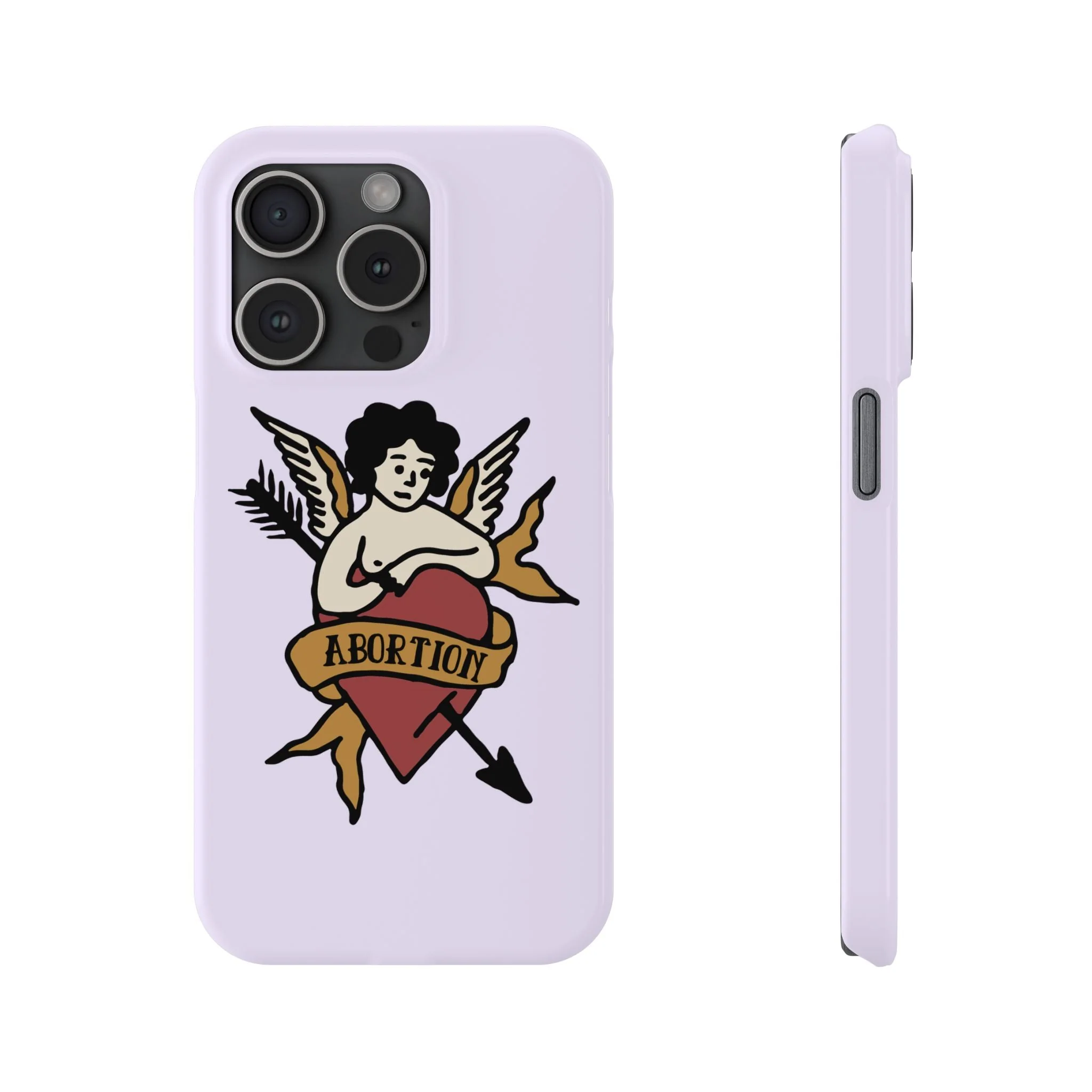 Abortion Vintage Tattoo Art Slim Phone Case - Many iPhone Models Available - Image 26