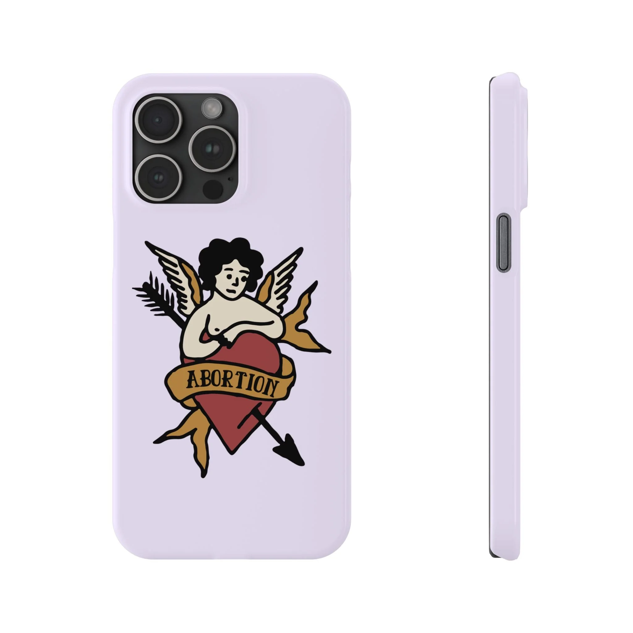Abortion Vintage Tattoo Art Slim Phone Case - Many iPhone Models Available - Image 27