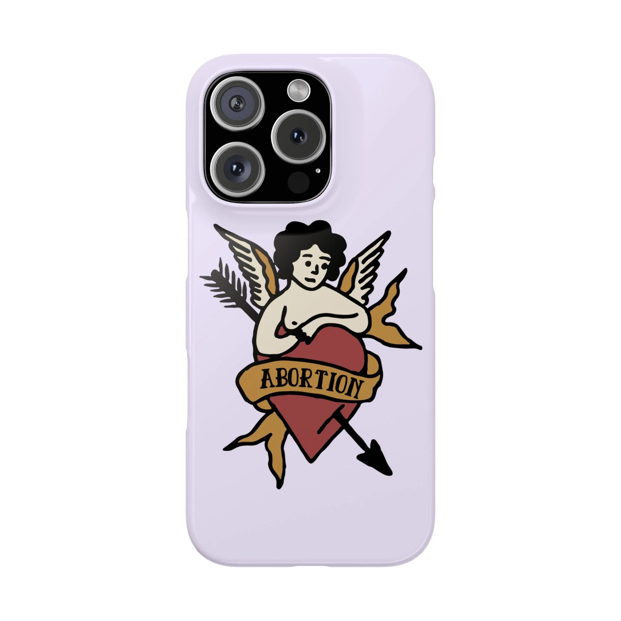 Abortion Vintage Tattoo Art Slim Phone Case - Many iPhone Models Available - Image 29