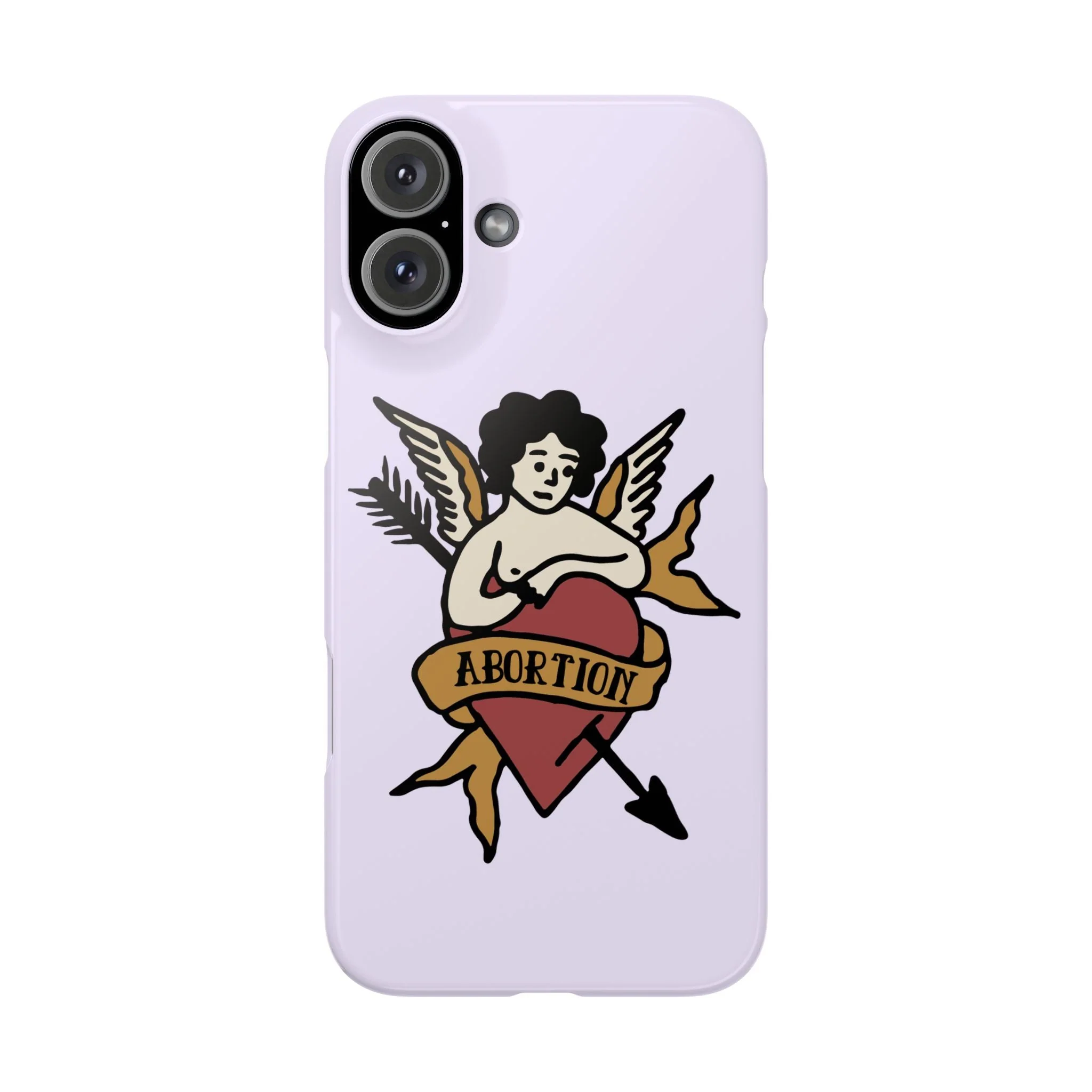 Abortion Vintage Tattoo Art Slim Phone Case - Many iPhone Models Available - Image 30