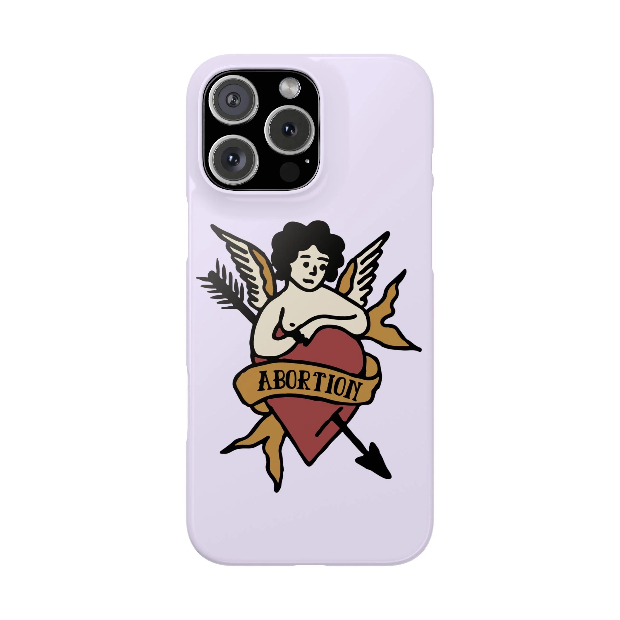 Abortion Vintage Tattoo Art Slim Phone Case - Many iPhone Models Available - Image 31