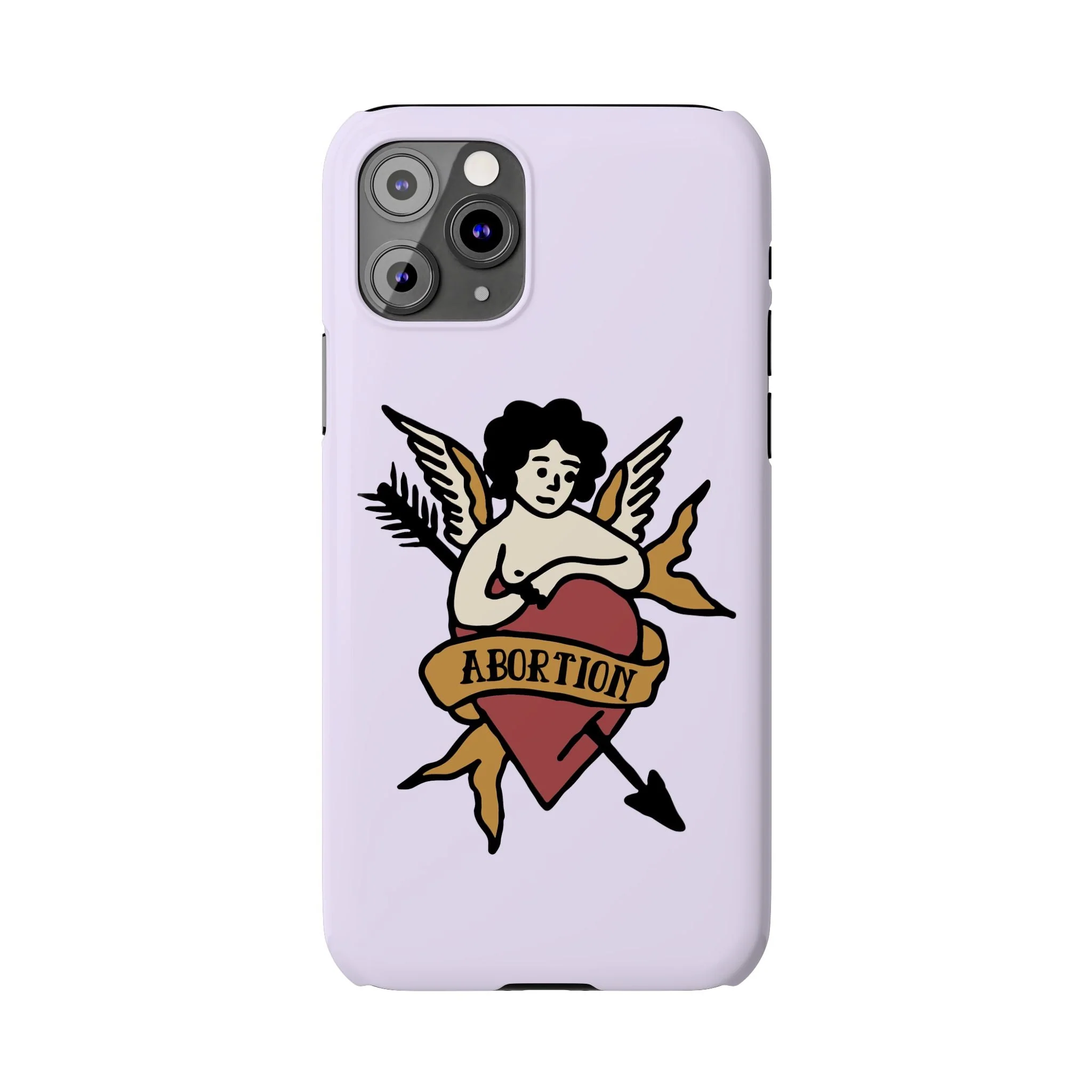 Abortion Vintage Tattoo Art Slim Phone Case - Many iPhone Models Available - Image 37