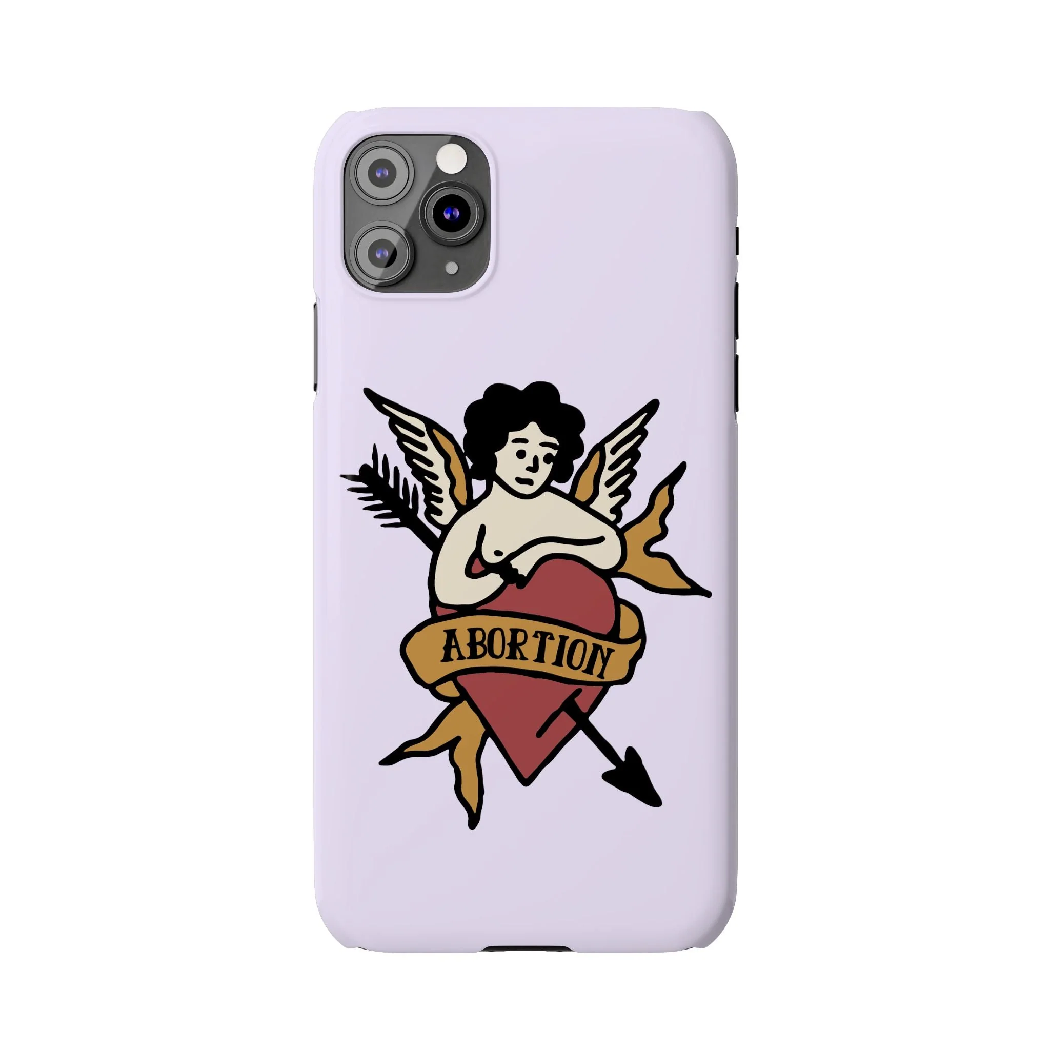 Abortion Vintage Tattoo Art Slim Phone Case - Many iPhone Models Available - Image 40