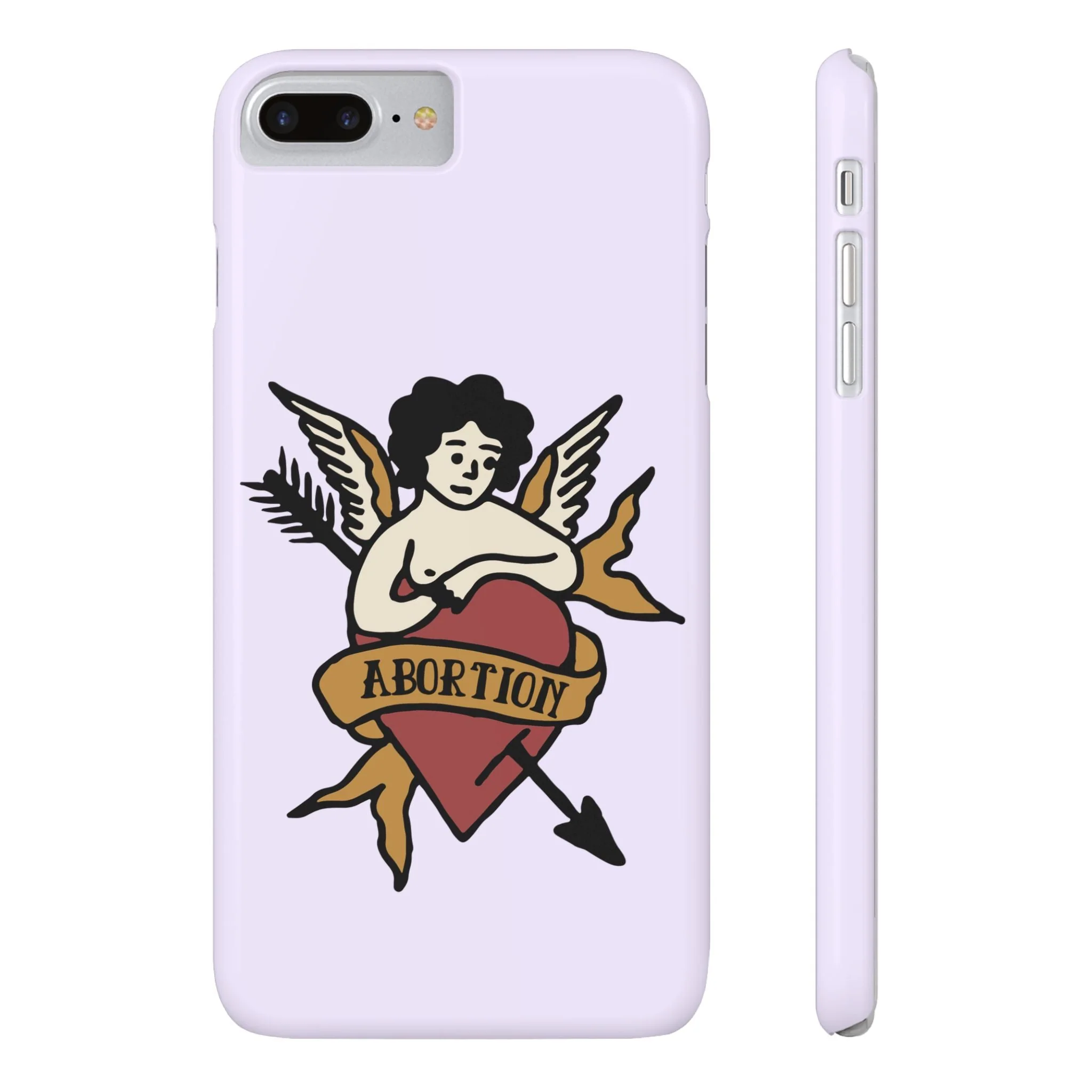 Abortion Vintage Tattoo Art Slim Phone Case - Many iPhone Models Available - Image 5