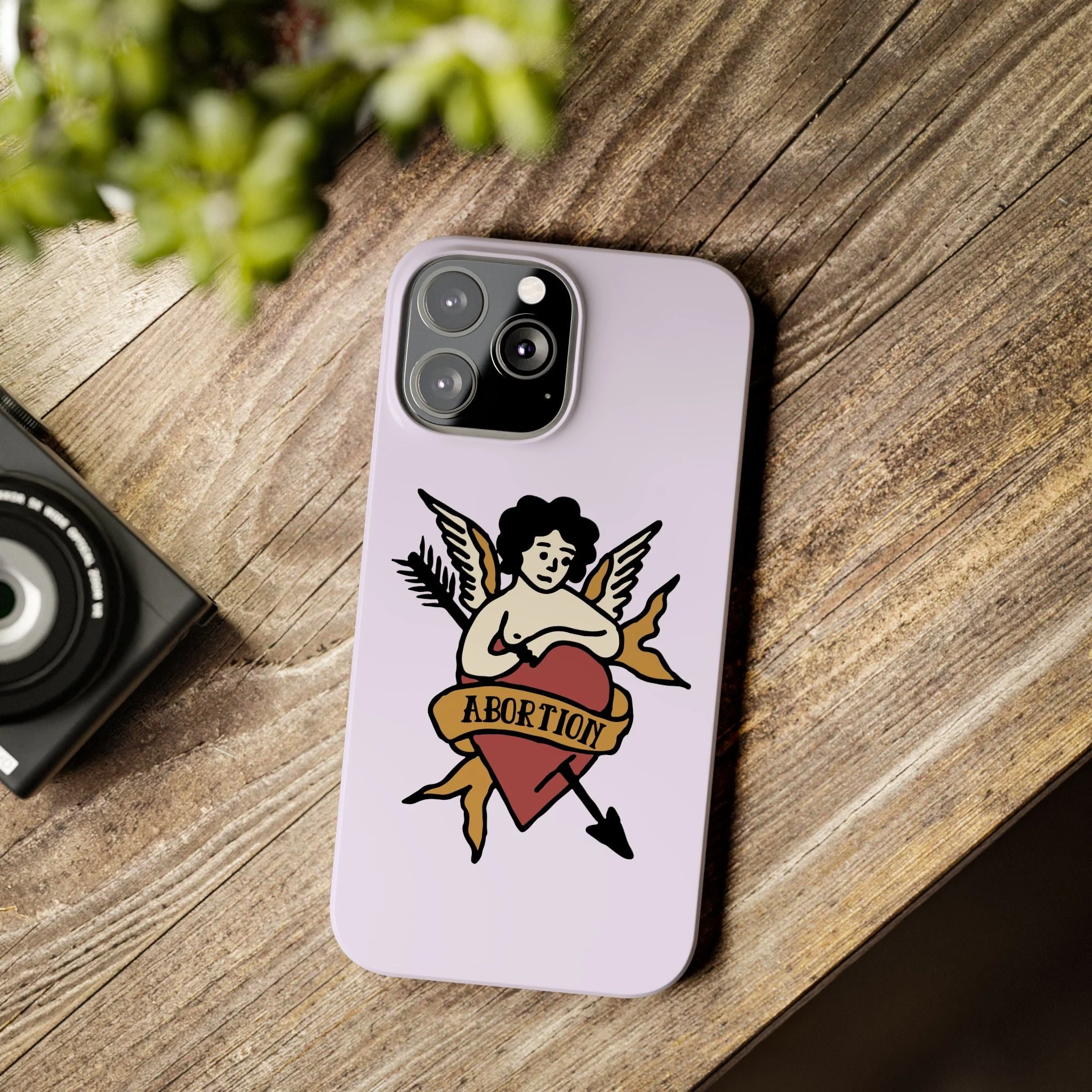 Abortion Vintage Tattoo Art Slim Phone Case - Many iPhone Models Available - Image 54