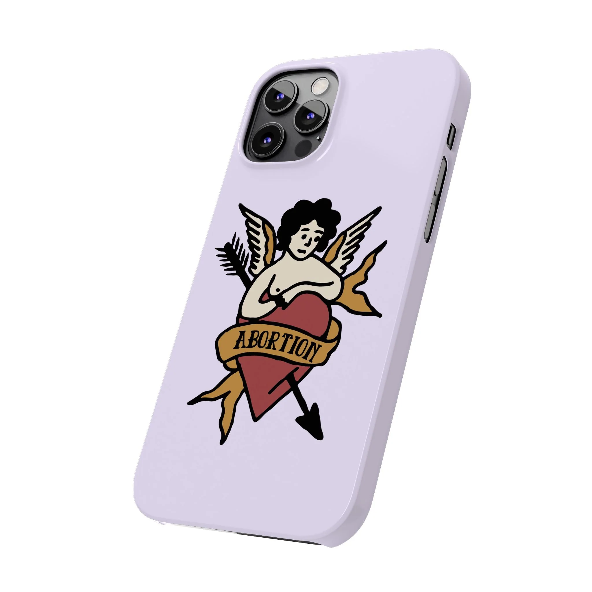 Abortion Vintage Tattoo Art Slim Phone Case - Many iPhone Models Available - Image 56