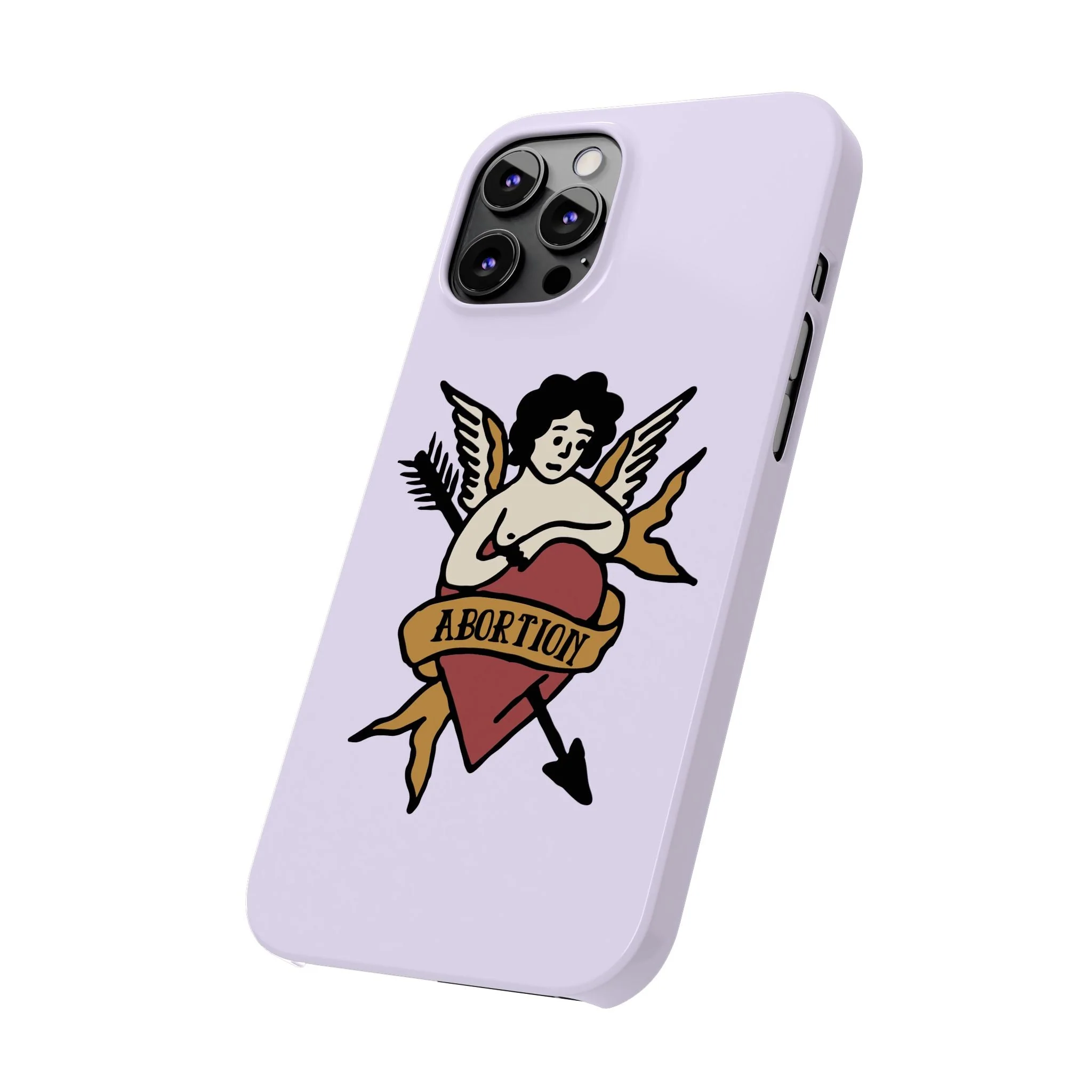 Abortion Vintage Tattoo Art Slim Phone Case - Many iPhone Models Available - Image 62