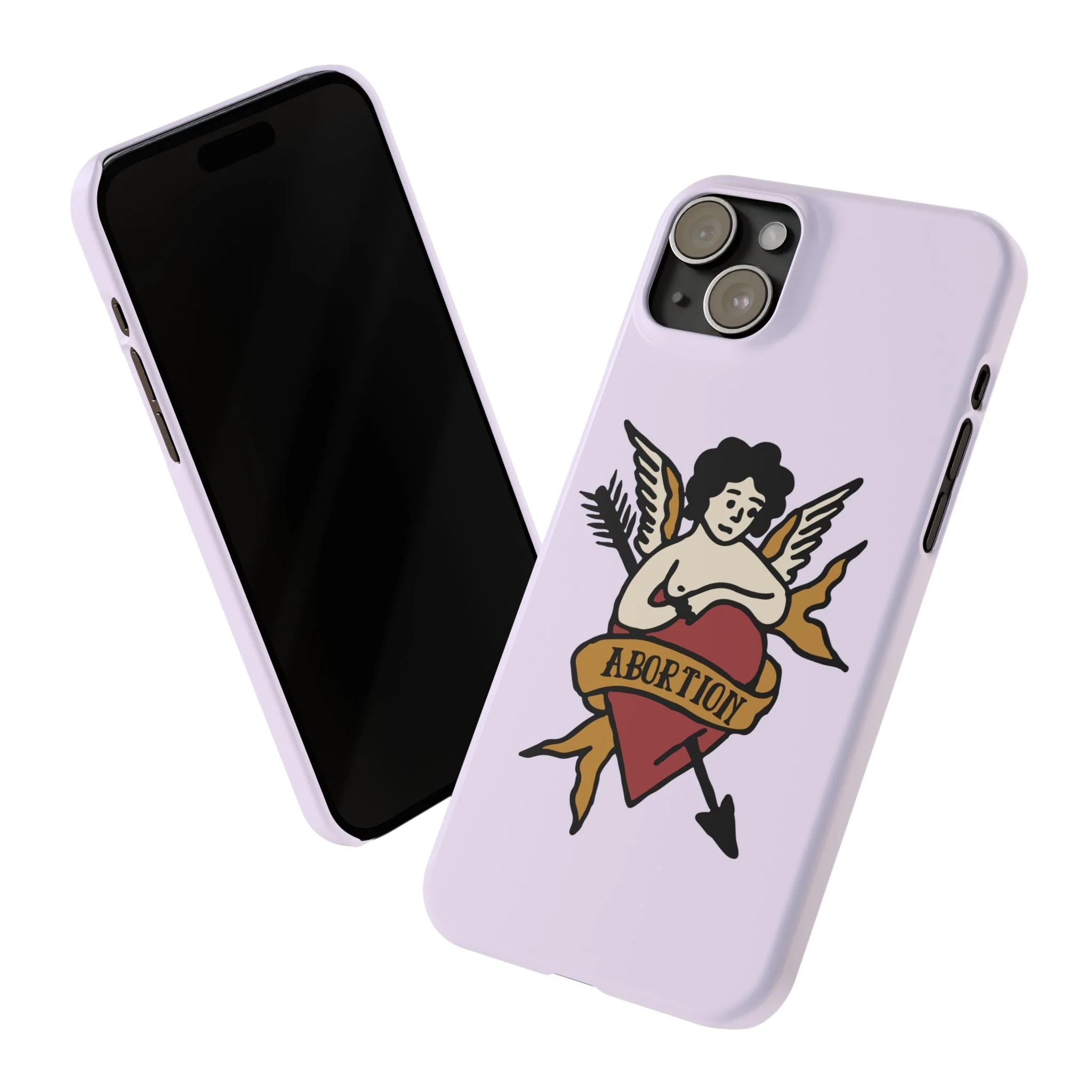 Abortion Vintage Tattoo Art Slim Phone Case - Many iPhone Models Available - Image 68