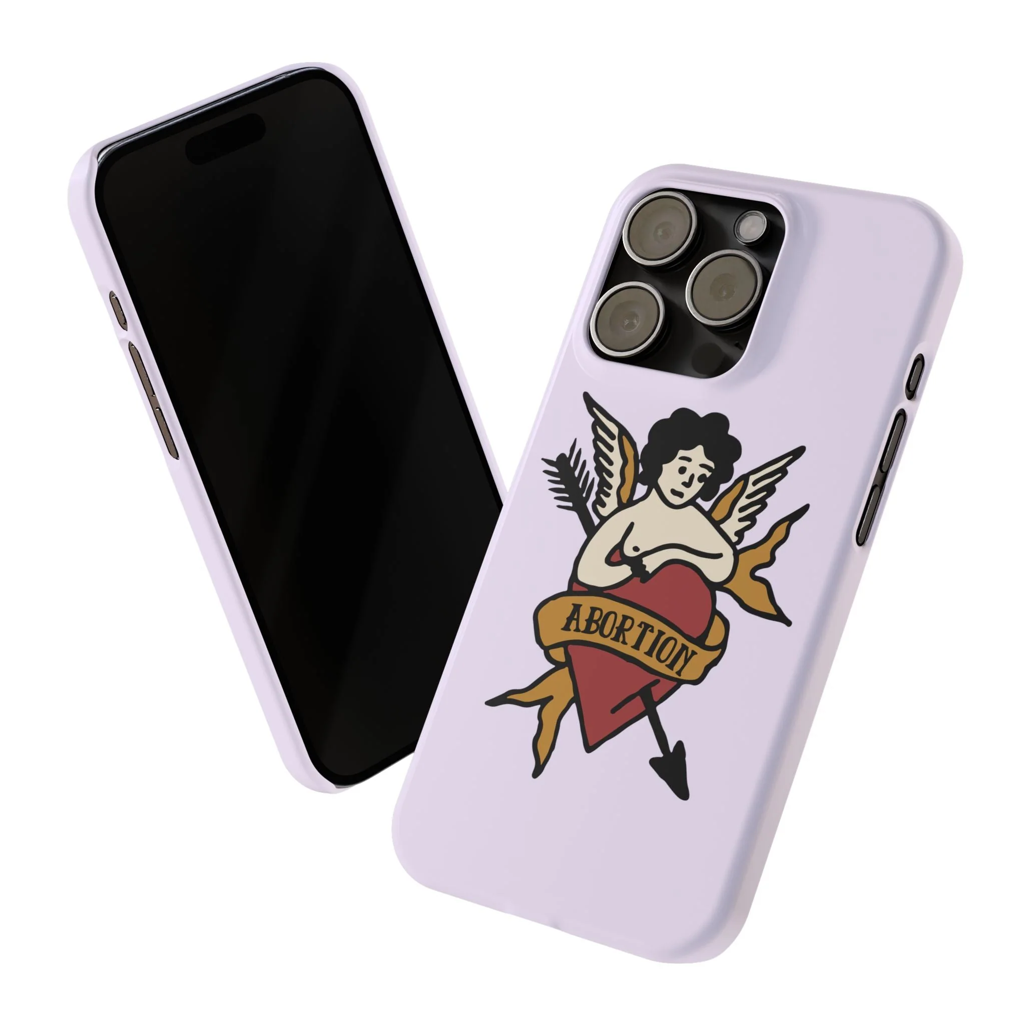 Abortion Vintage Tattoo Art Slim Phone Case - Many iPhone Models Available - Image 70