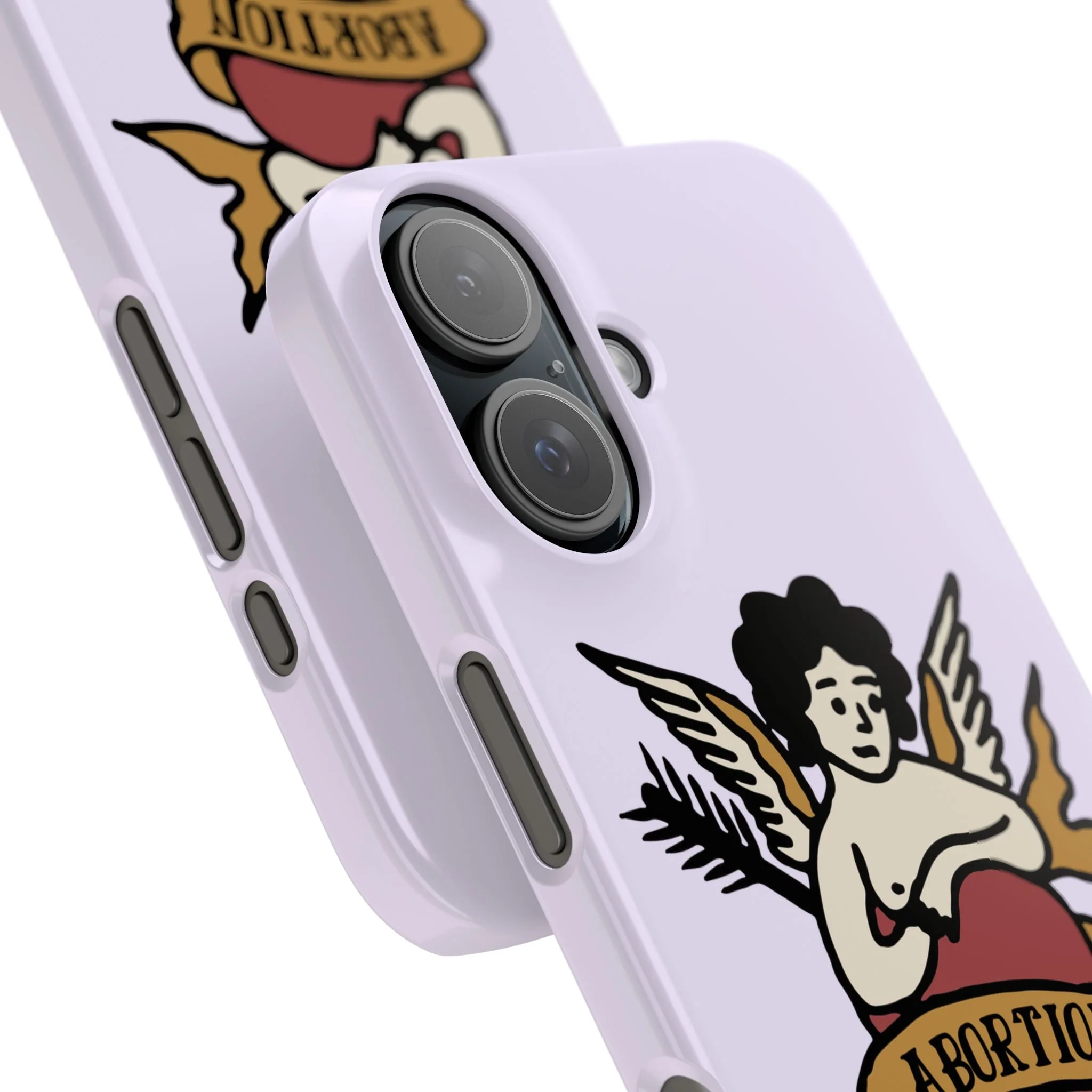 Abortion Vintage Tattoo Art Slim Phone Case - Many iPhone Models Available - Image 74