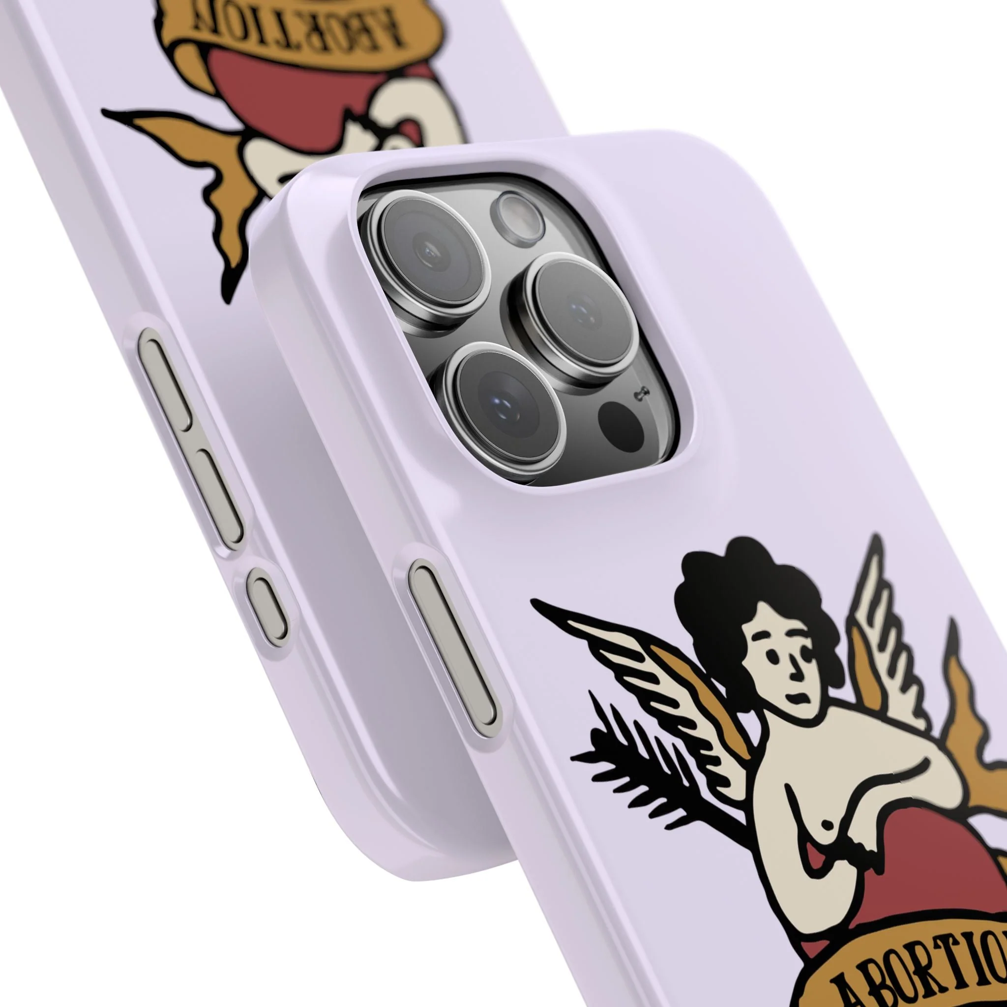 Abortion Vintage Tattoo Art Slim Phone Case - Many iPhone Models Available - Image 80