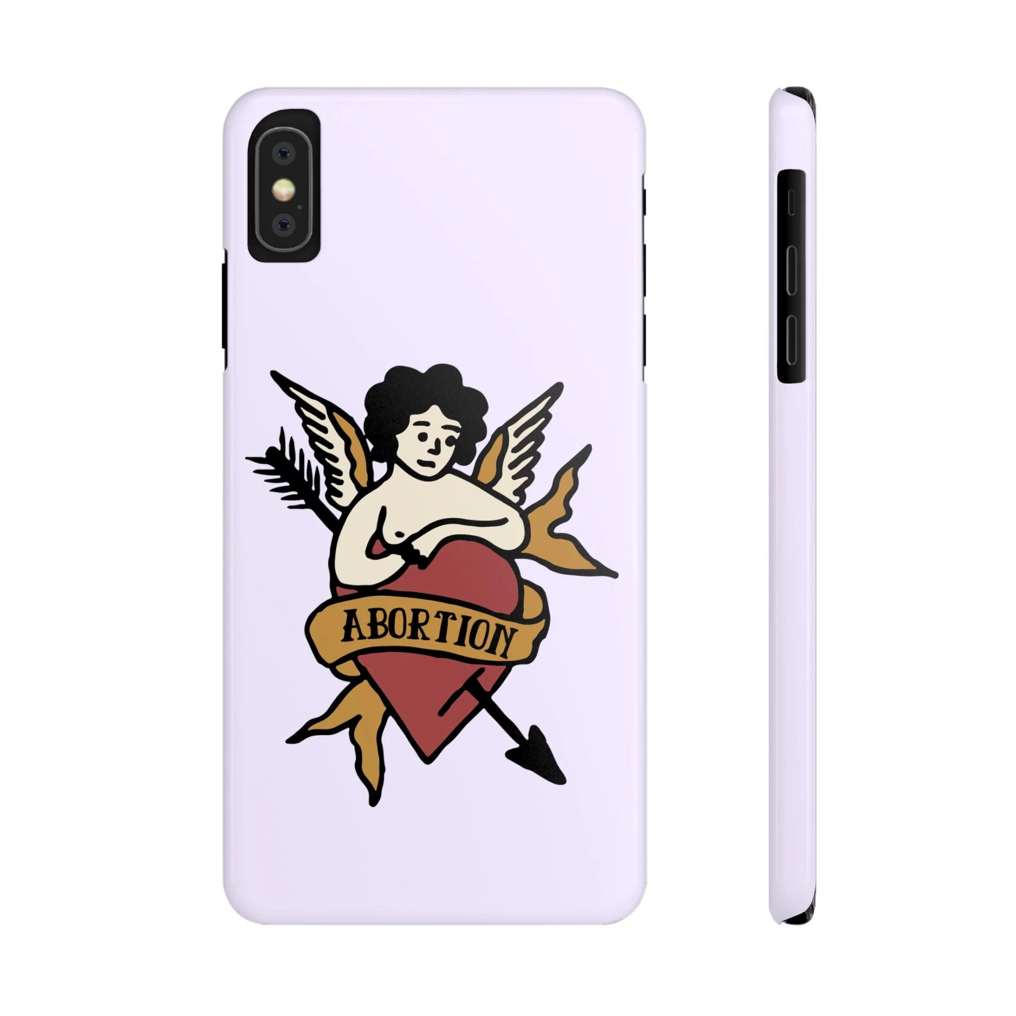 Abortion Vintage Tattoo Art Slim Phone Case - Many iPhone Models Available - Image 9