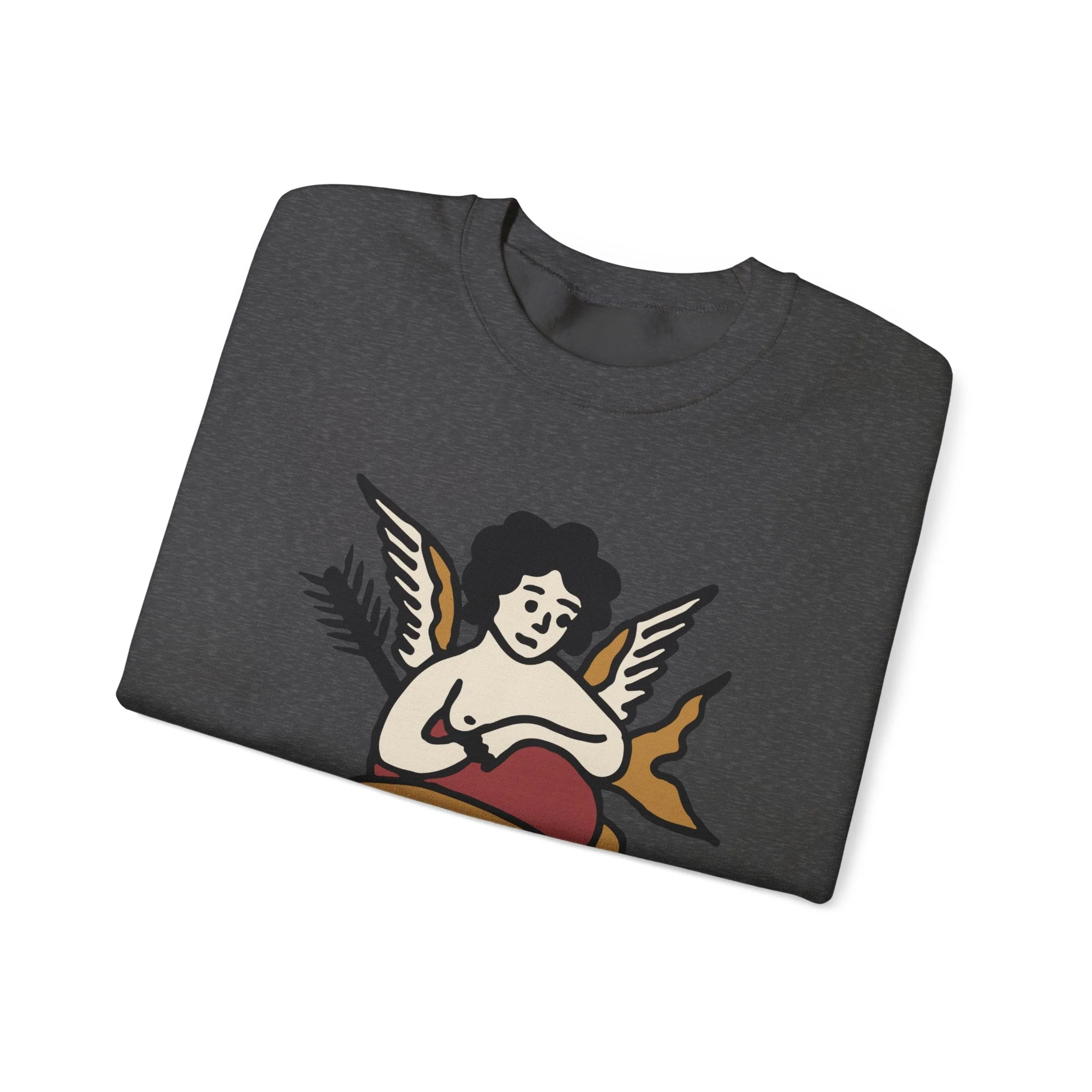 Abortion Vintage Tattoo Style Unisex Heavy Blend™ Crewneck Sweatshirt (Sizes S-5X) - Image 24