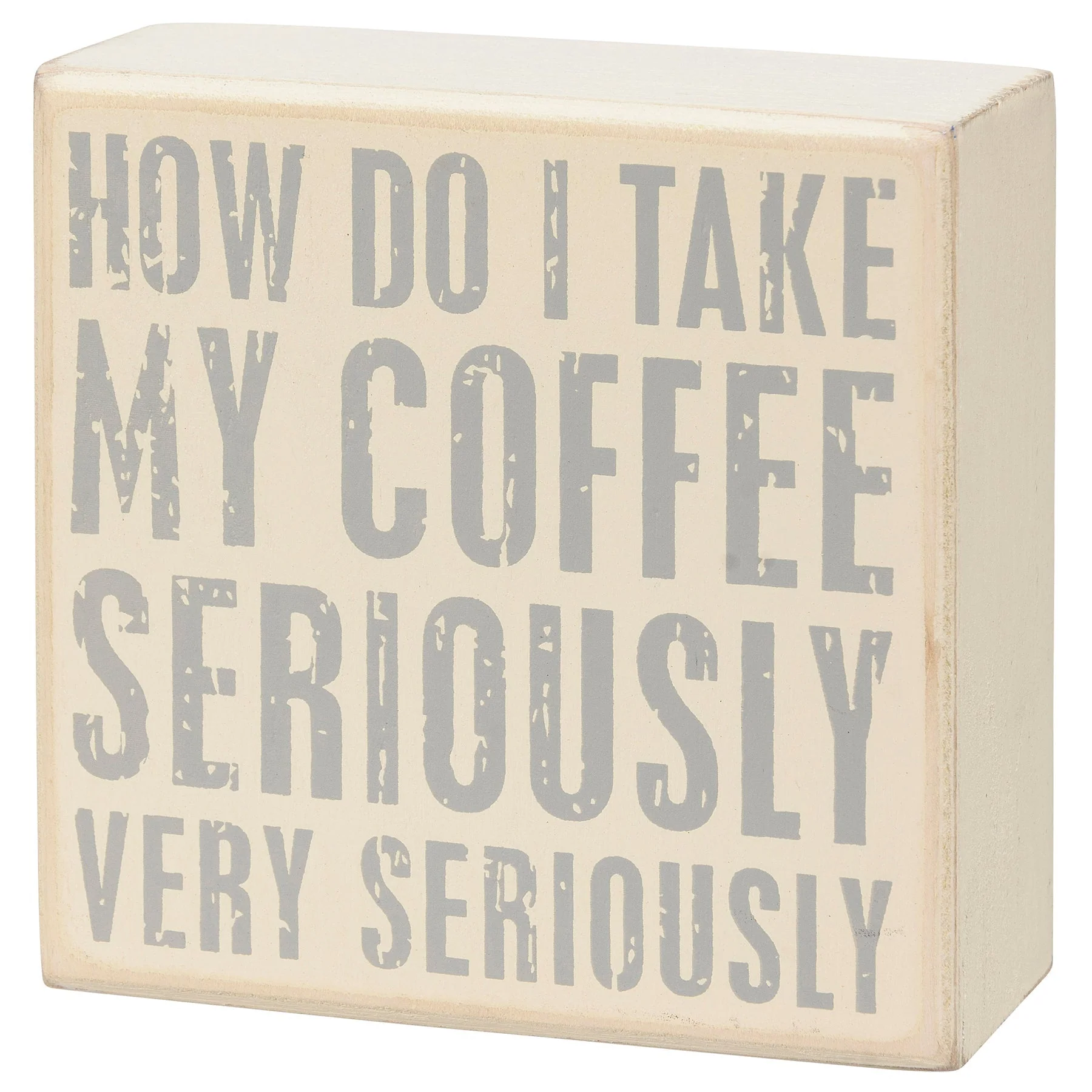 After Coffee Box Sign Set | Wall Desk Display Gift Set | 4" x 4" | Gift for Her - Image 4