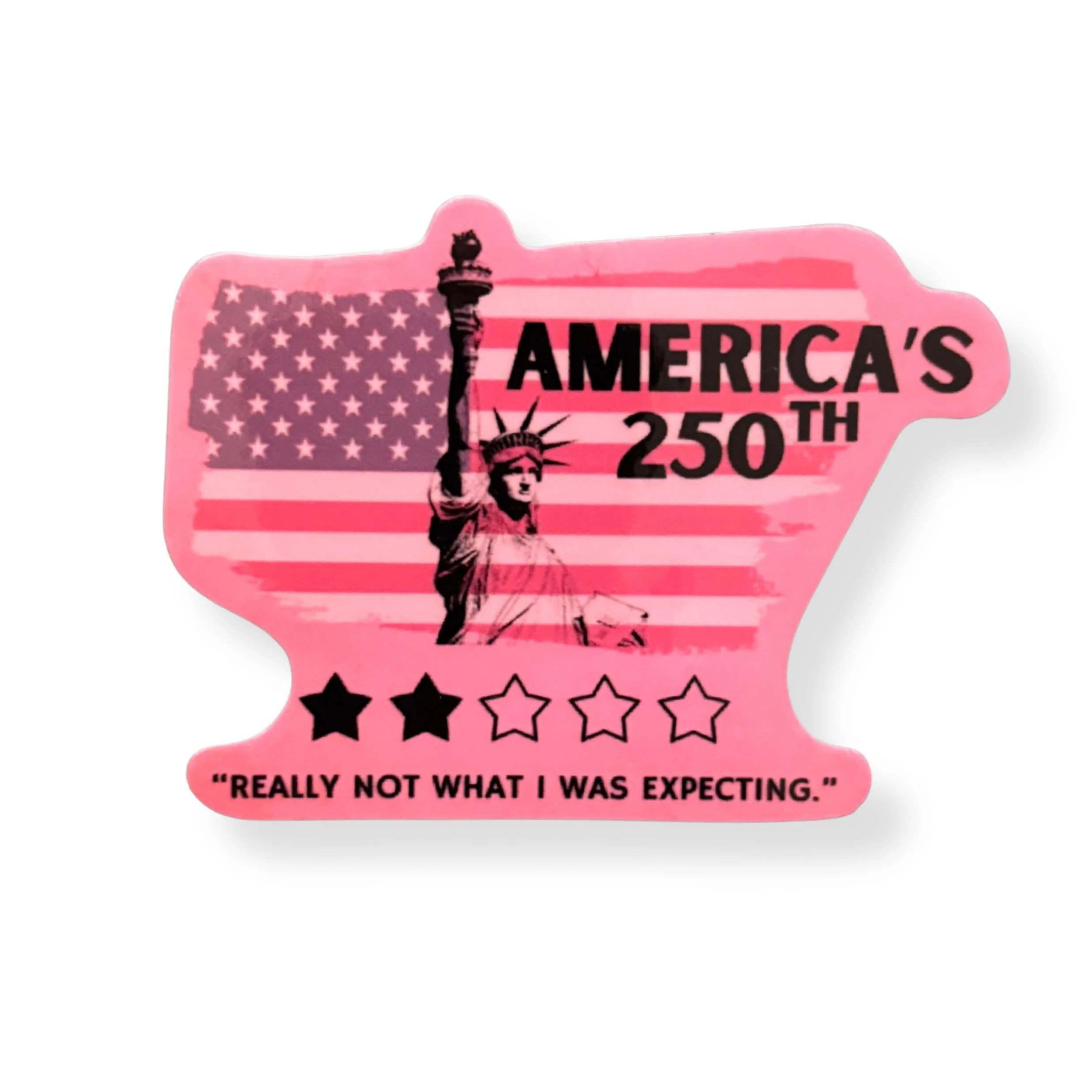 America’s 250th 2 Out of 5 Stars Sticker - Image 2