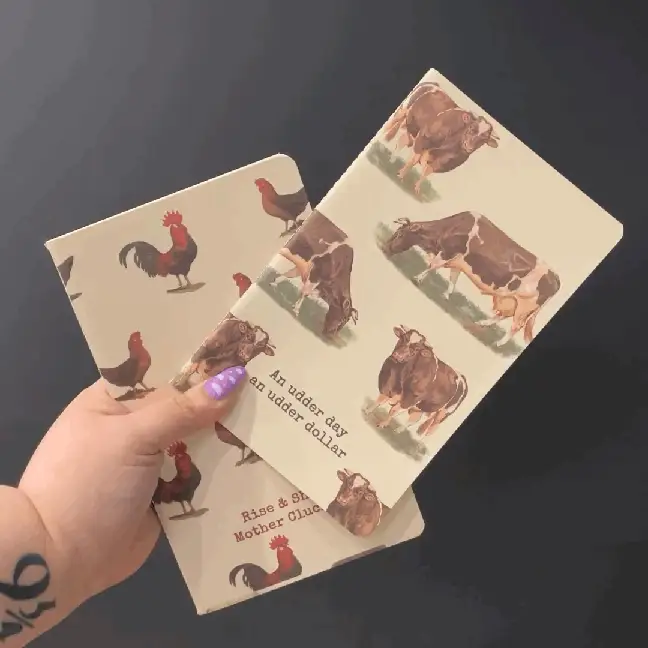 Animal Puns Flexible Notebooks | 5" x 8.25" | Set of 2 - Image 3