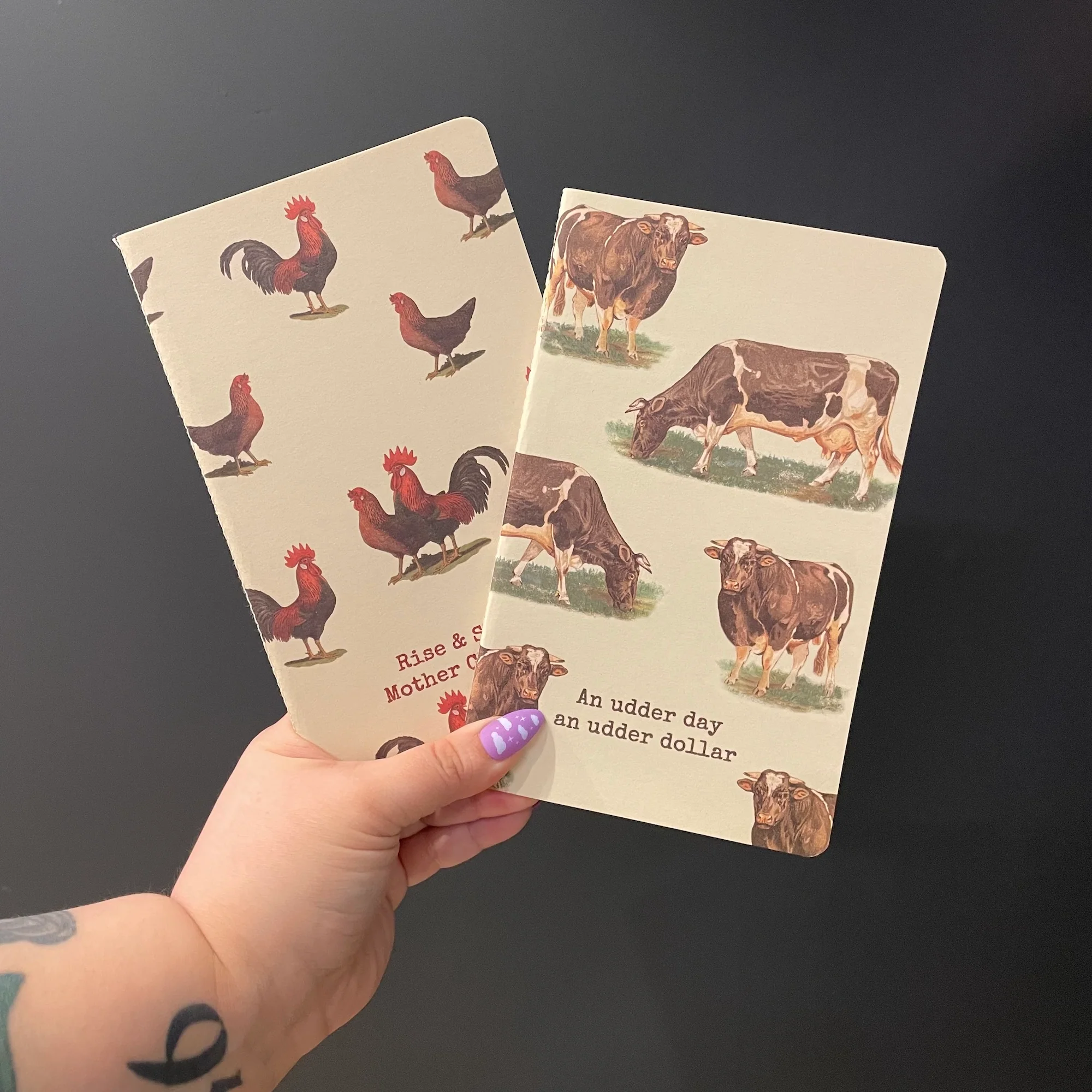 Animal Puns Flexible Notebooks | 5" x 8.25" | Set of 2 - Image 4