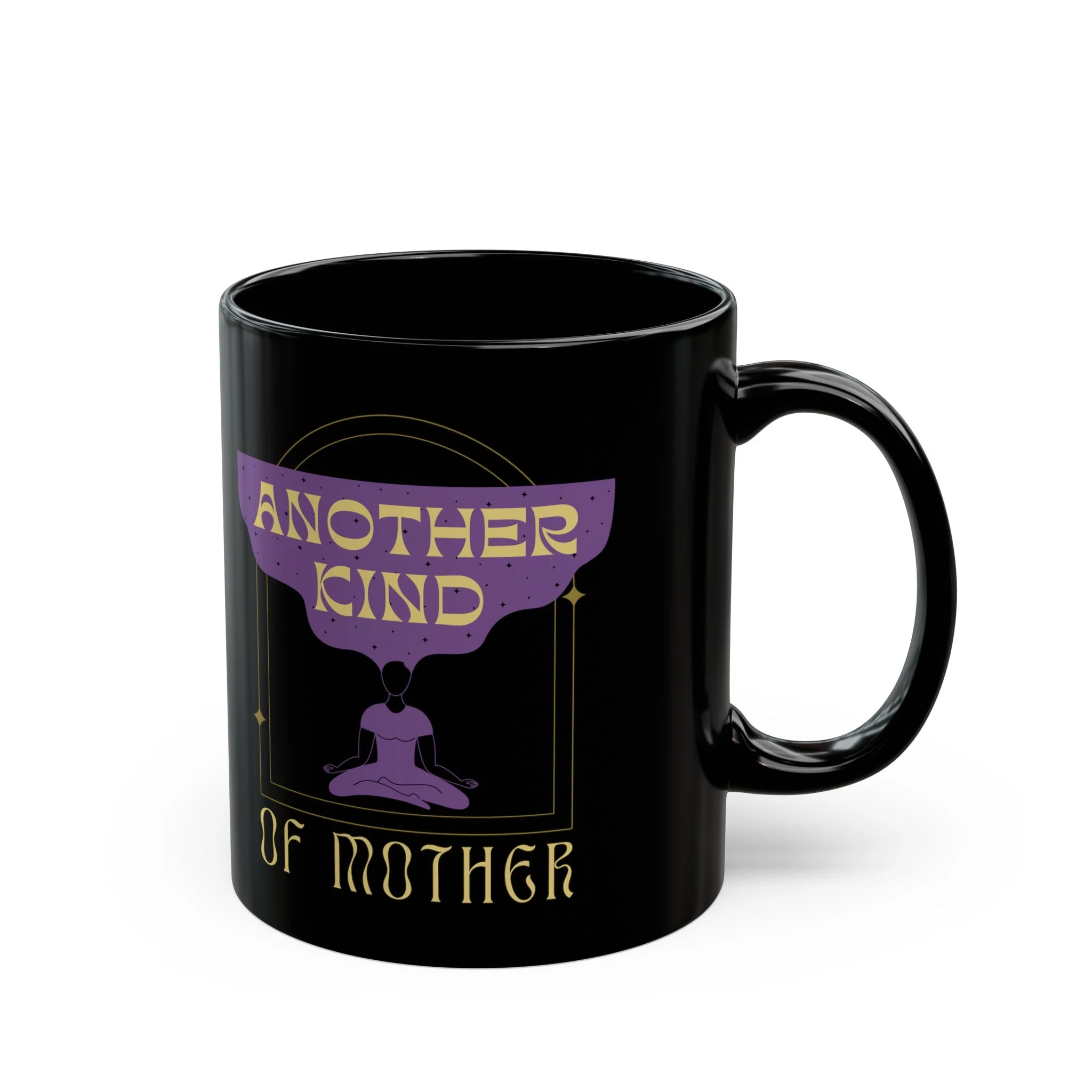 Another Kind of Mother 11oz Black Mug | Mothers Day Coffee Lovers Gift - Image 2