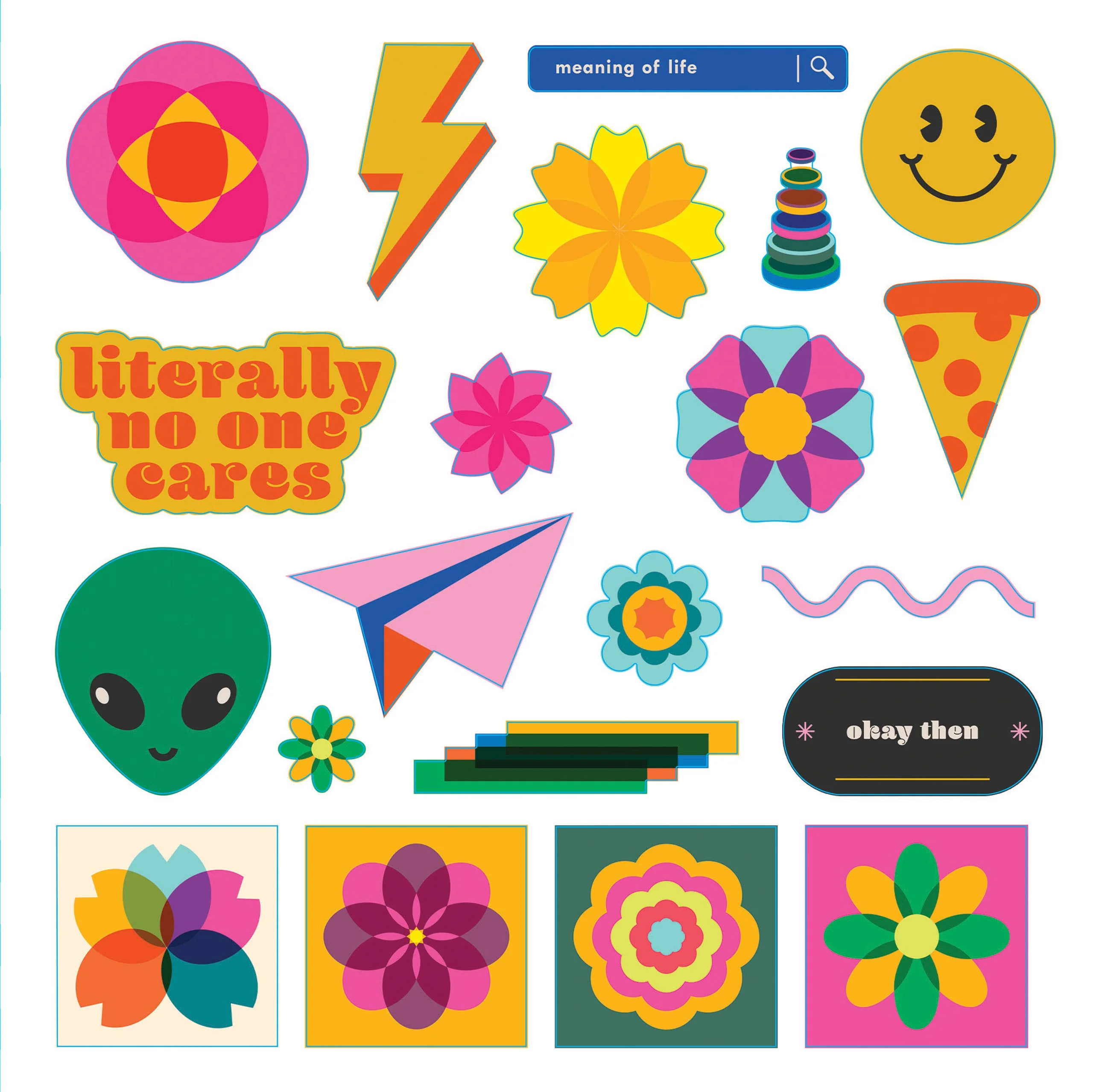 Another Really Great Sticker Book | 1,300+ Vintage Inspired Stickers on 50 Vibrant Pages for Journals, Planners & Crafts - Image 2