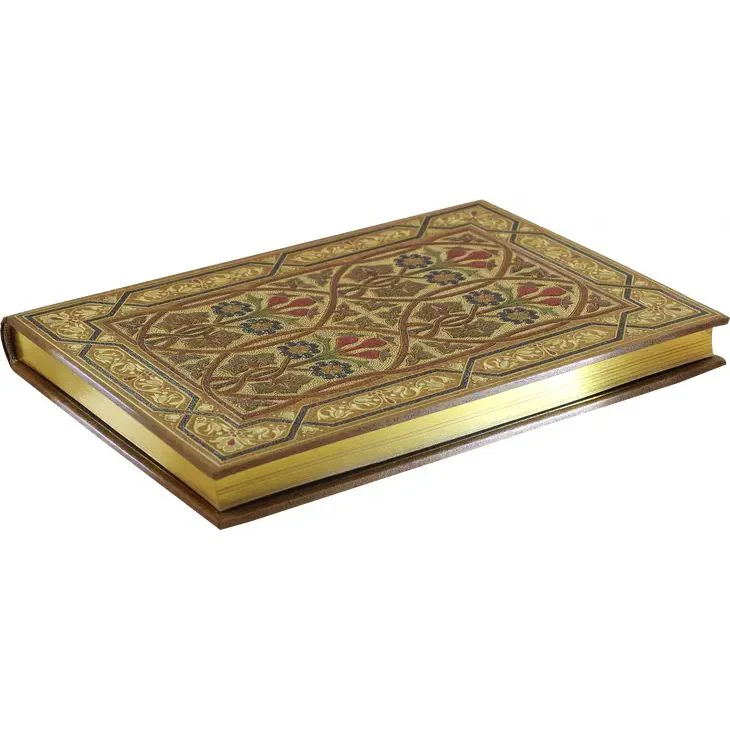 Art Nouveau Journal in Gold | Sketching, Drawing, Journaling | 5" x 7" - Image 3