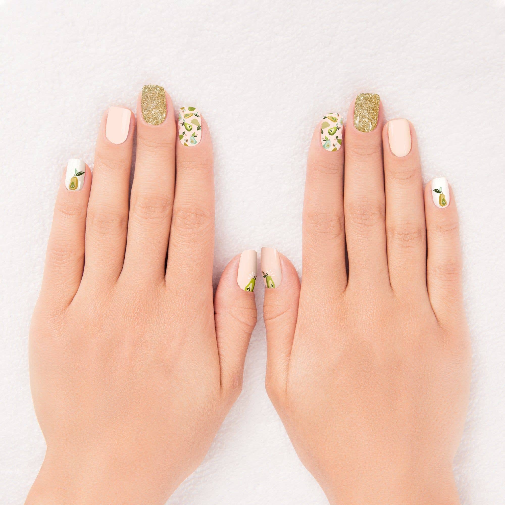 Au Pears Nail Wrap Kit | Nail Care Arts Tools Accessories | On-the-go Travel Kit - Image 2